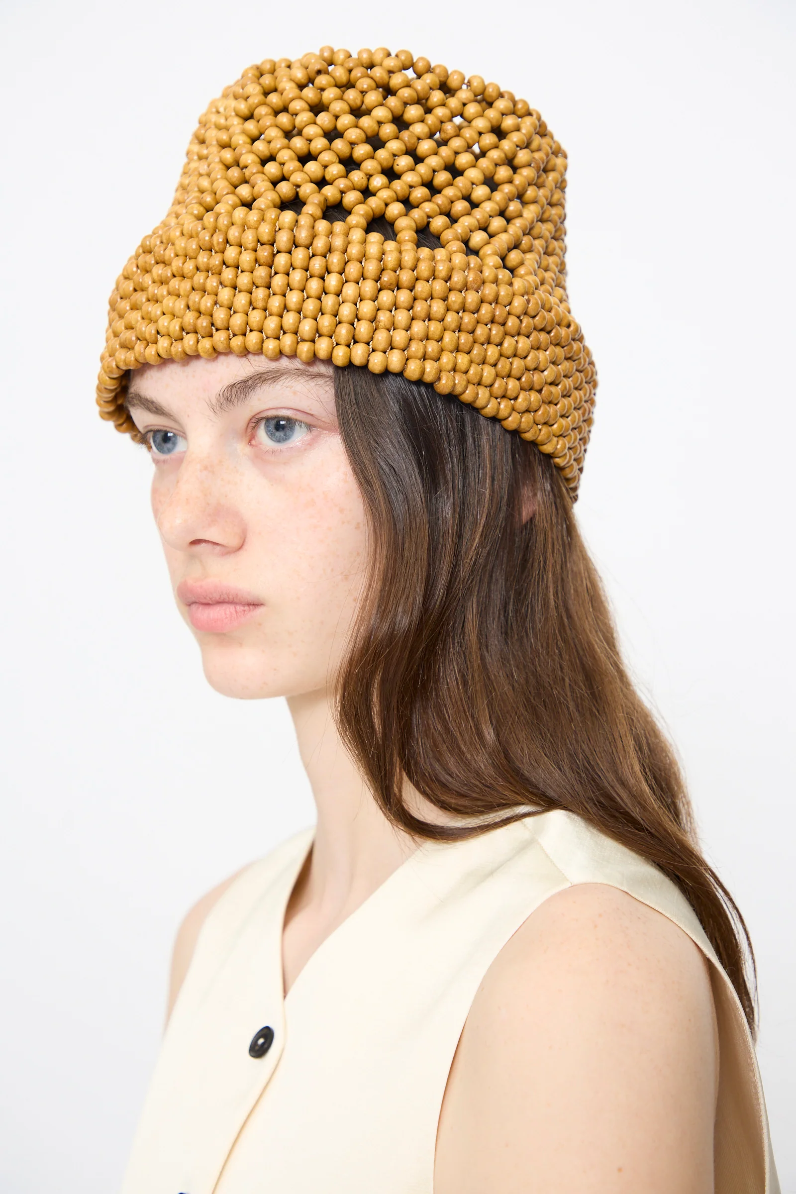 Wooden Beads Bucket Hat - Image 2