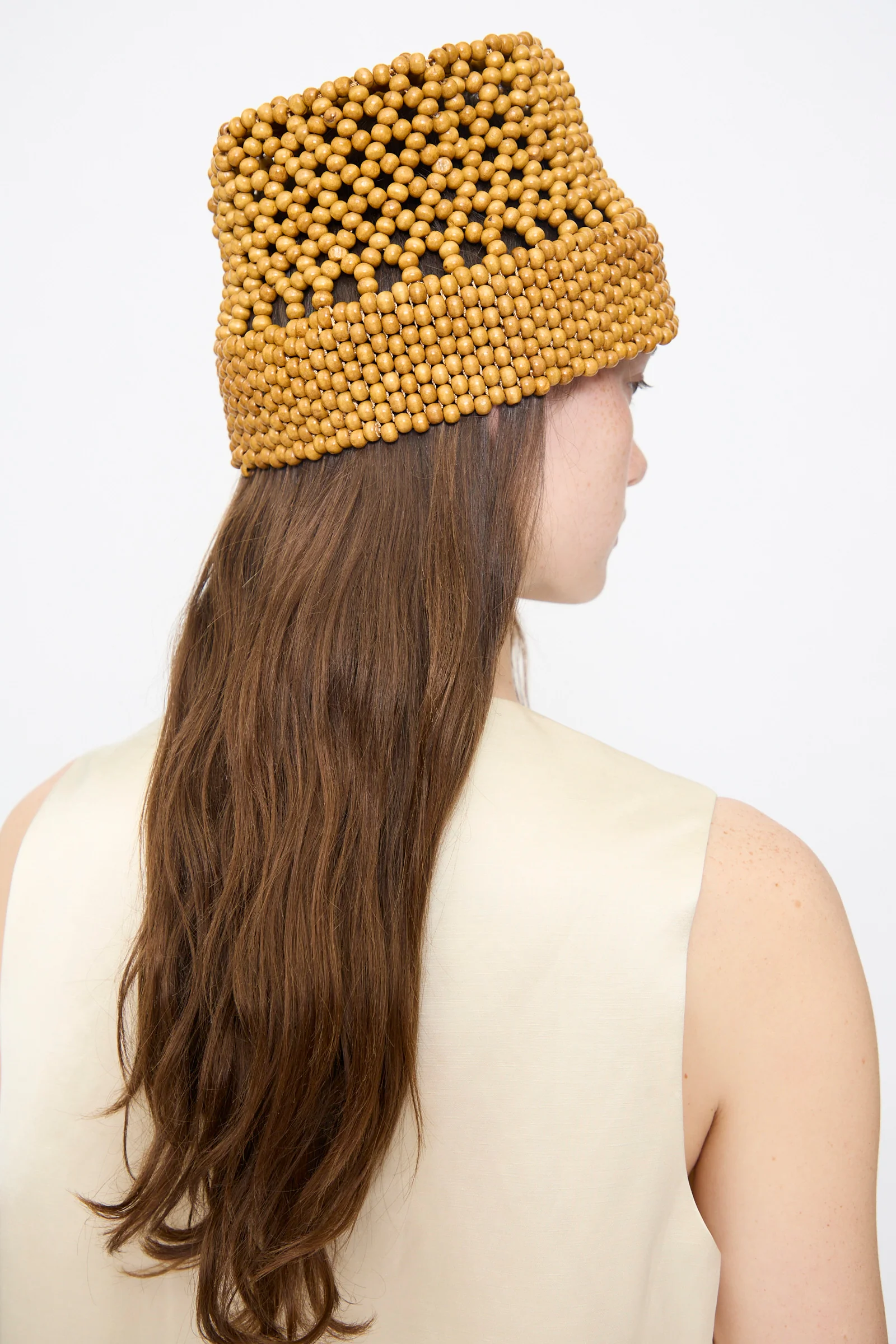 Wooden Beads Bucket Hat - Image 3