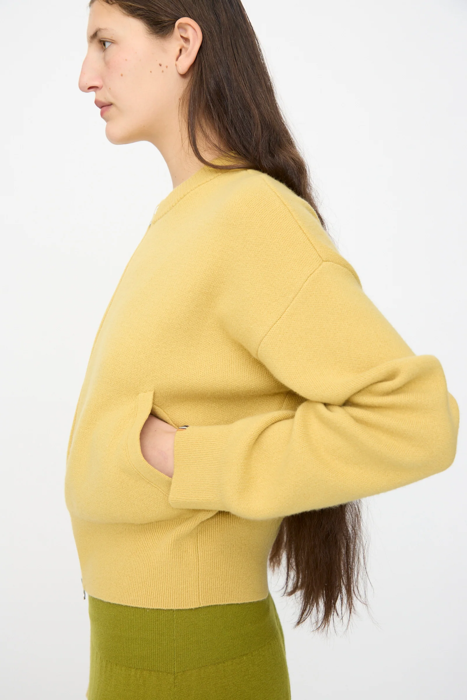 No. 478 Xtra Fun Cardigan in Corn - Image 5