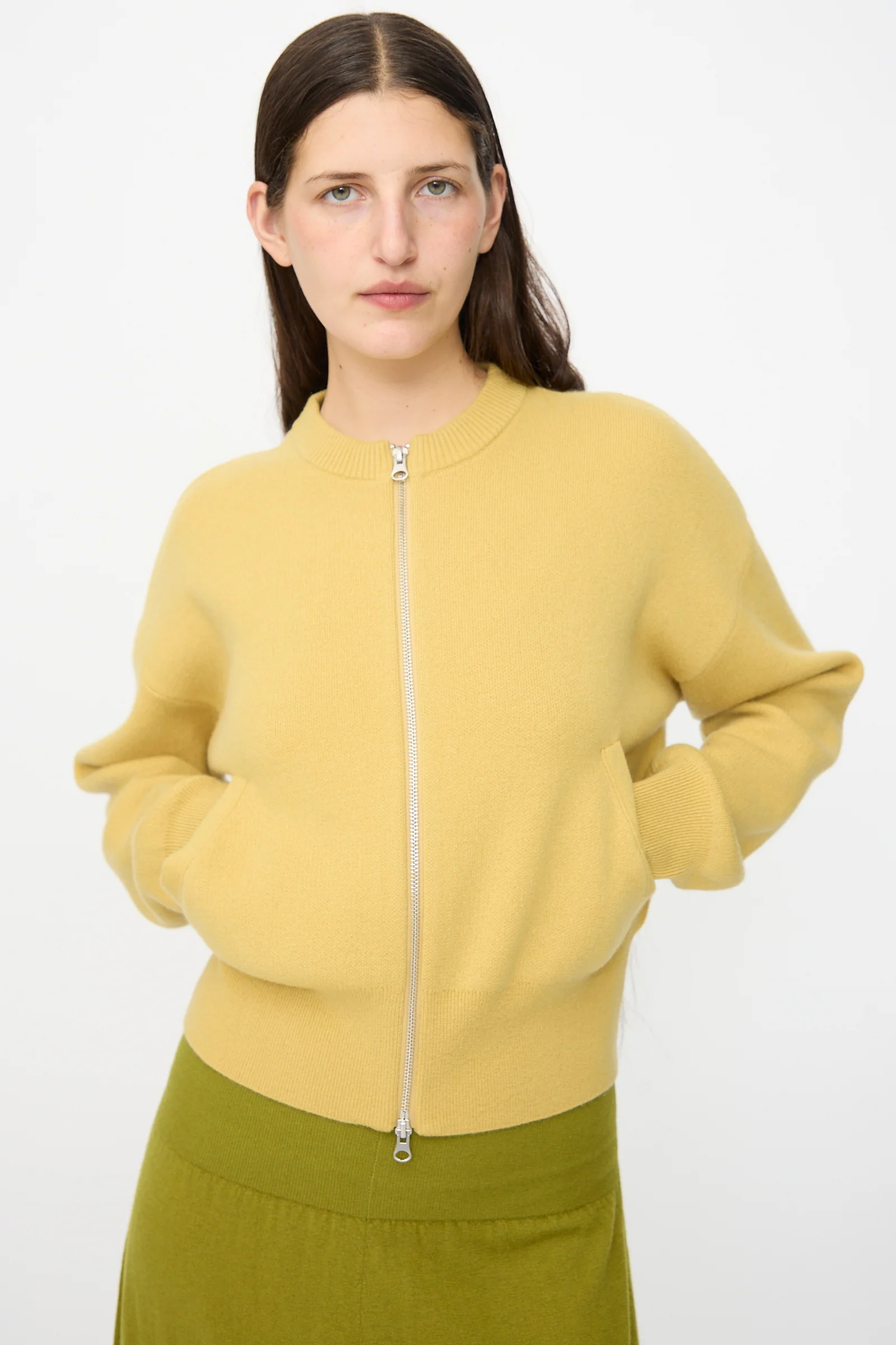 No. 478 Xtra Fun Cardigan in Corn - Image 6