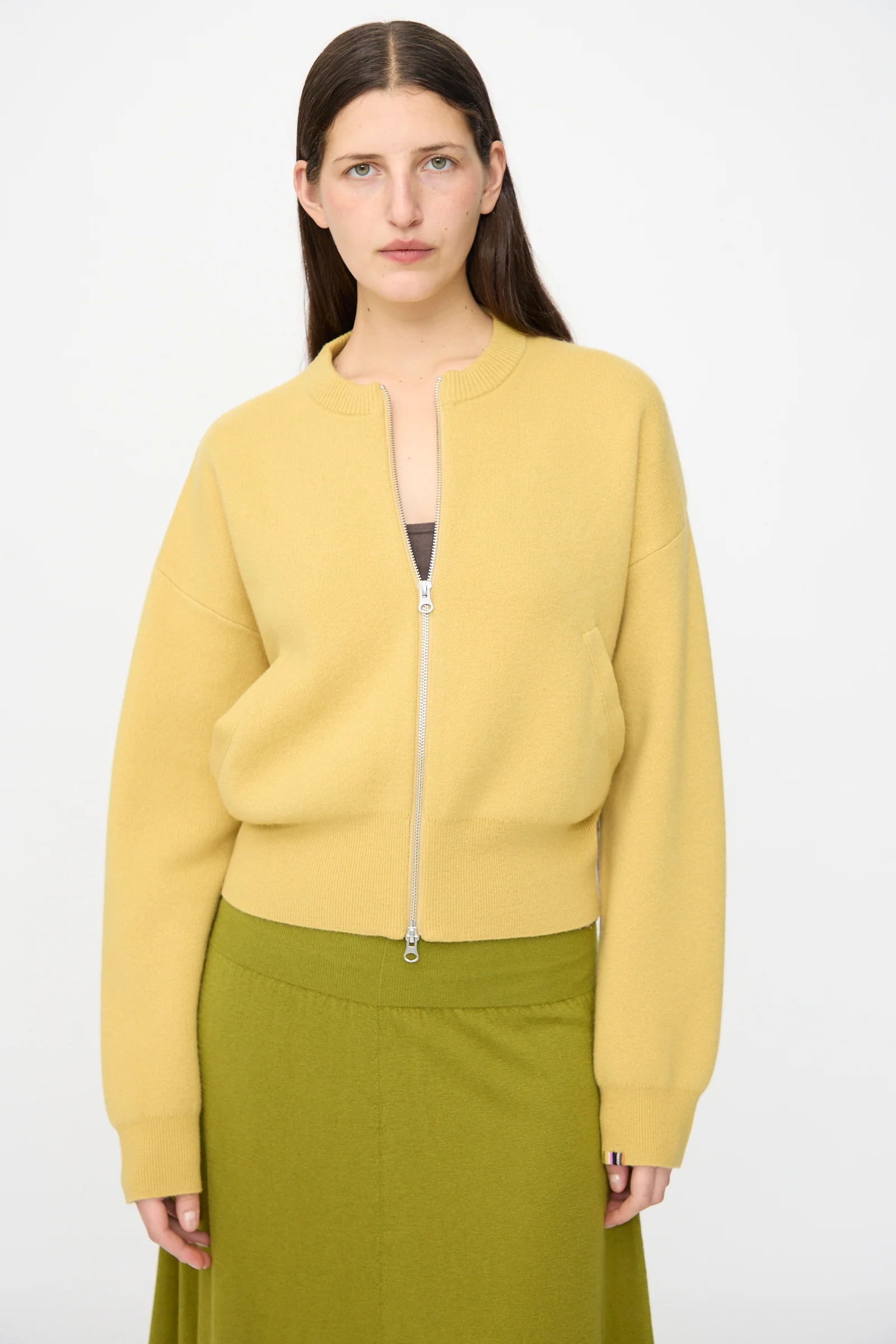 No. 478 Xtra Fun Cardigan in Corn - Image 8
