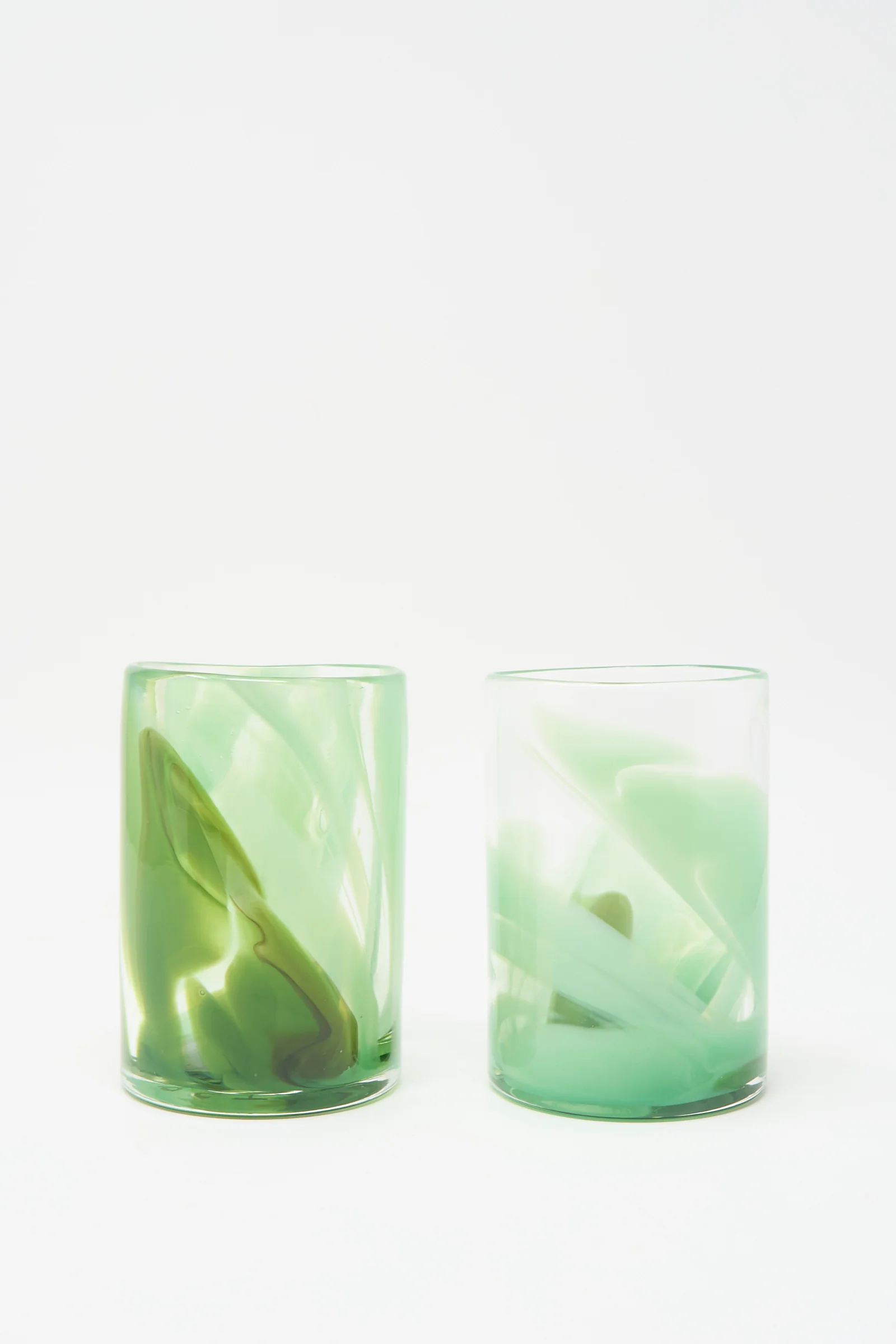 Hand Dyed Moss Glass - Image 4