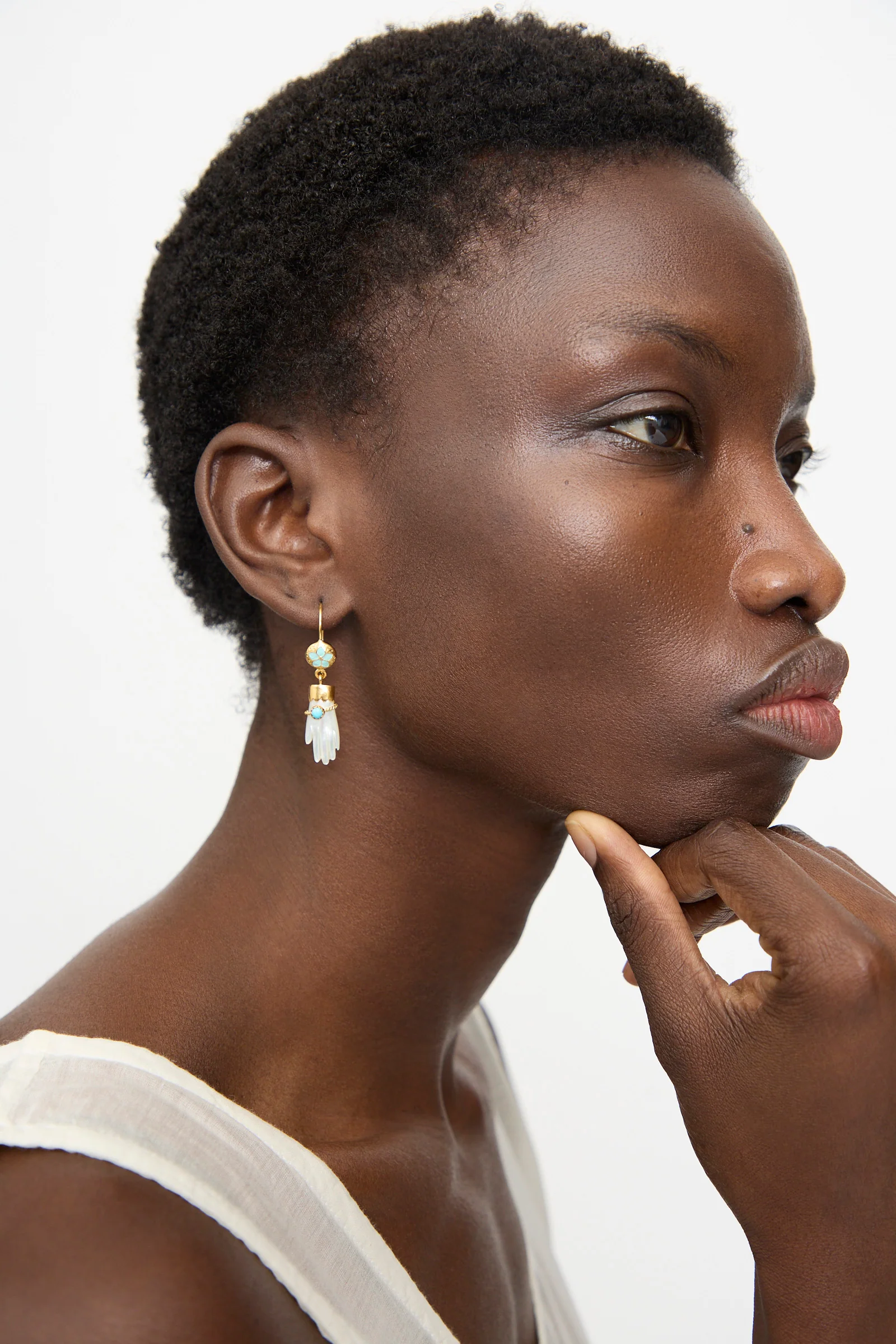 Hand Hooks with Bracelet Earrings - Image 3