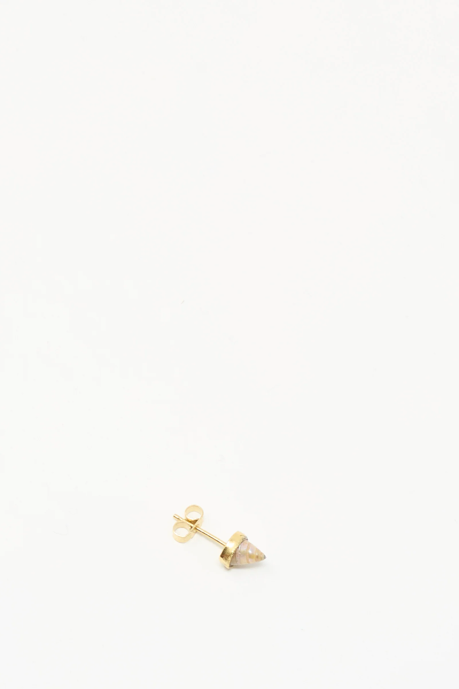 Stud Earring in Shell - Image 2