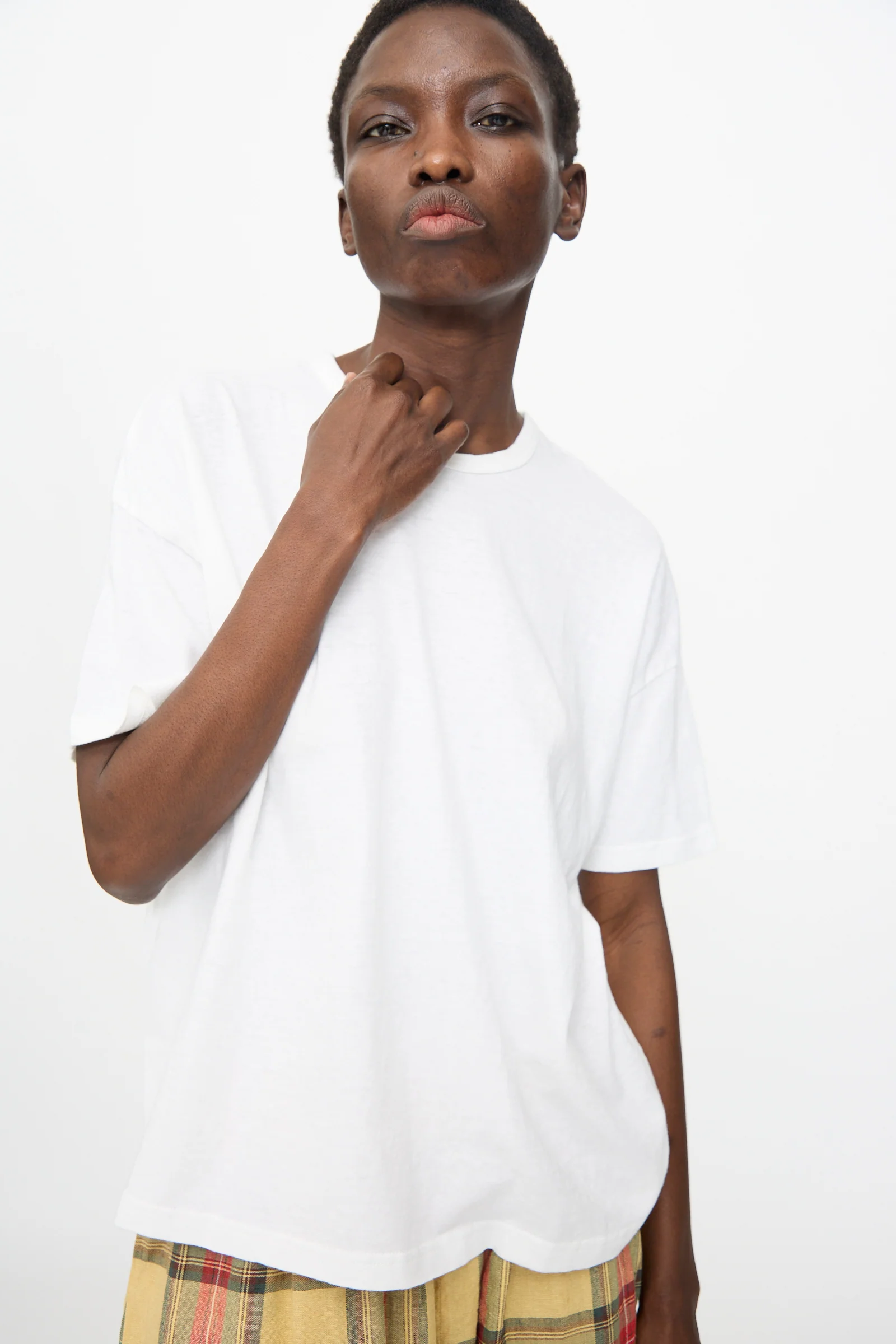 Cotton T-Shirt in White