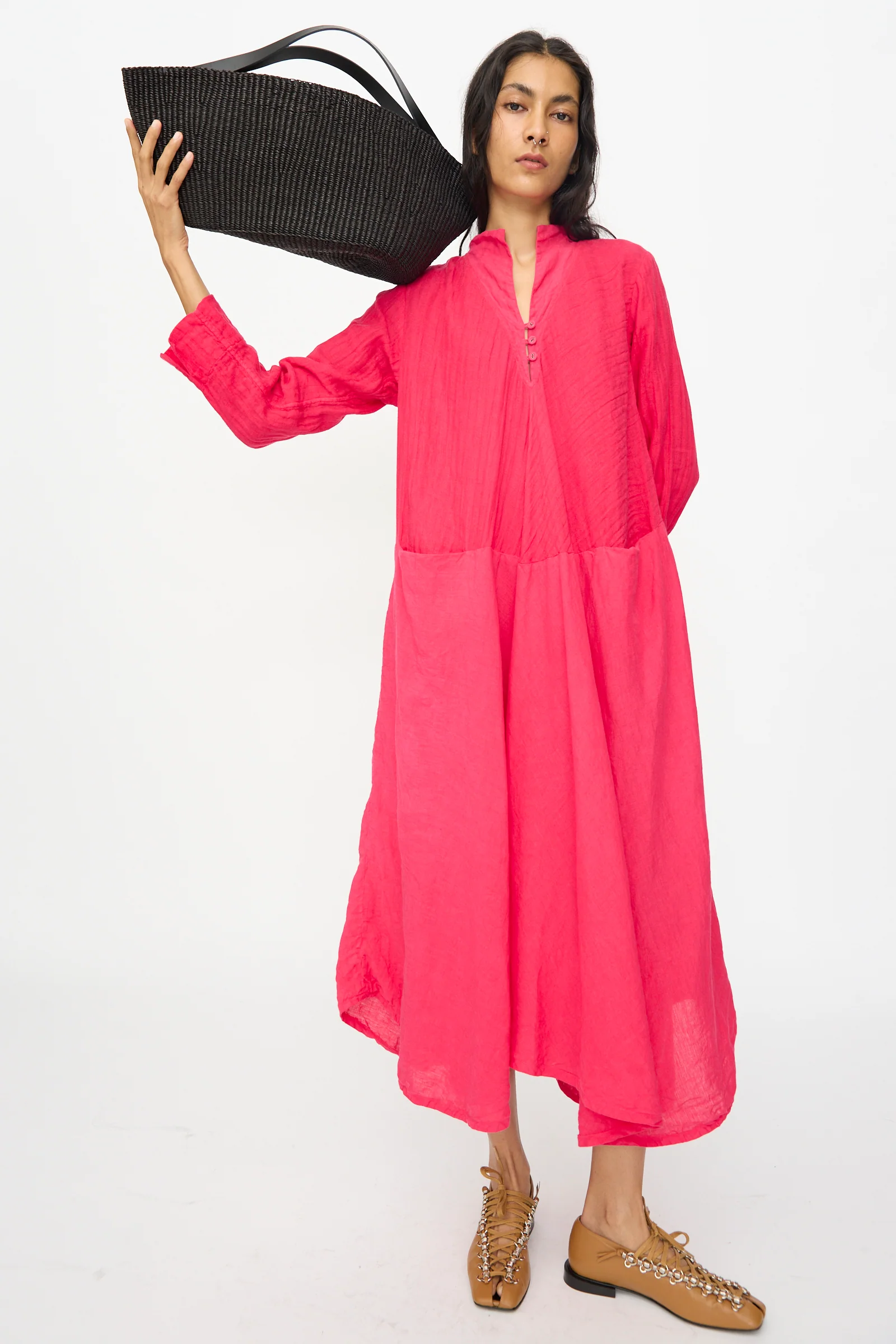 Large Gousse Bag in Black