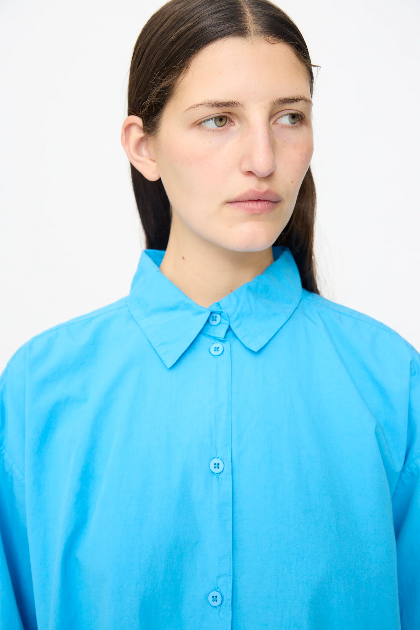 Alberta Shirt in Pool Blue - Image 3