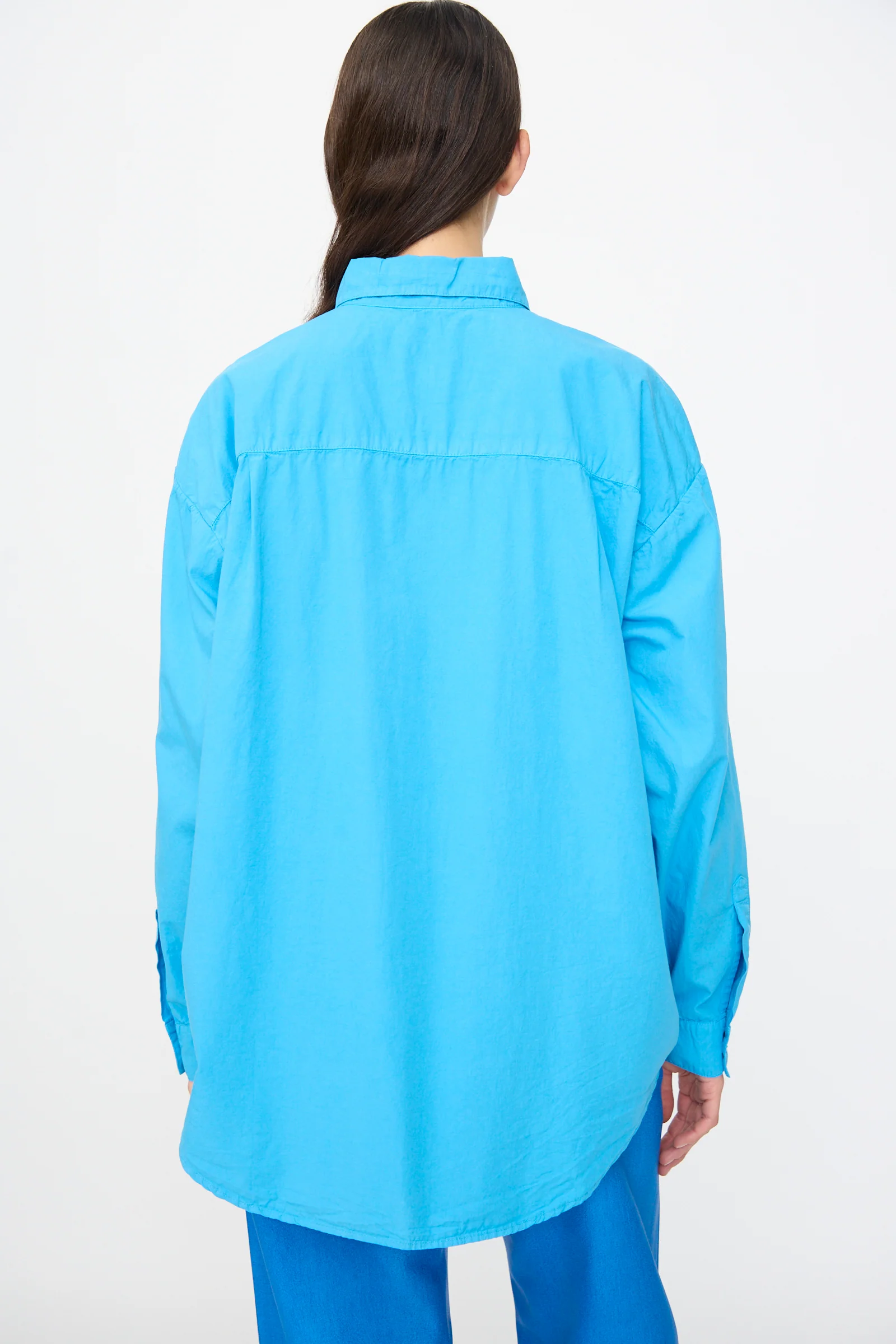 Alberta Shirt in Pool Blue - Image 6