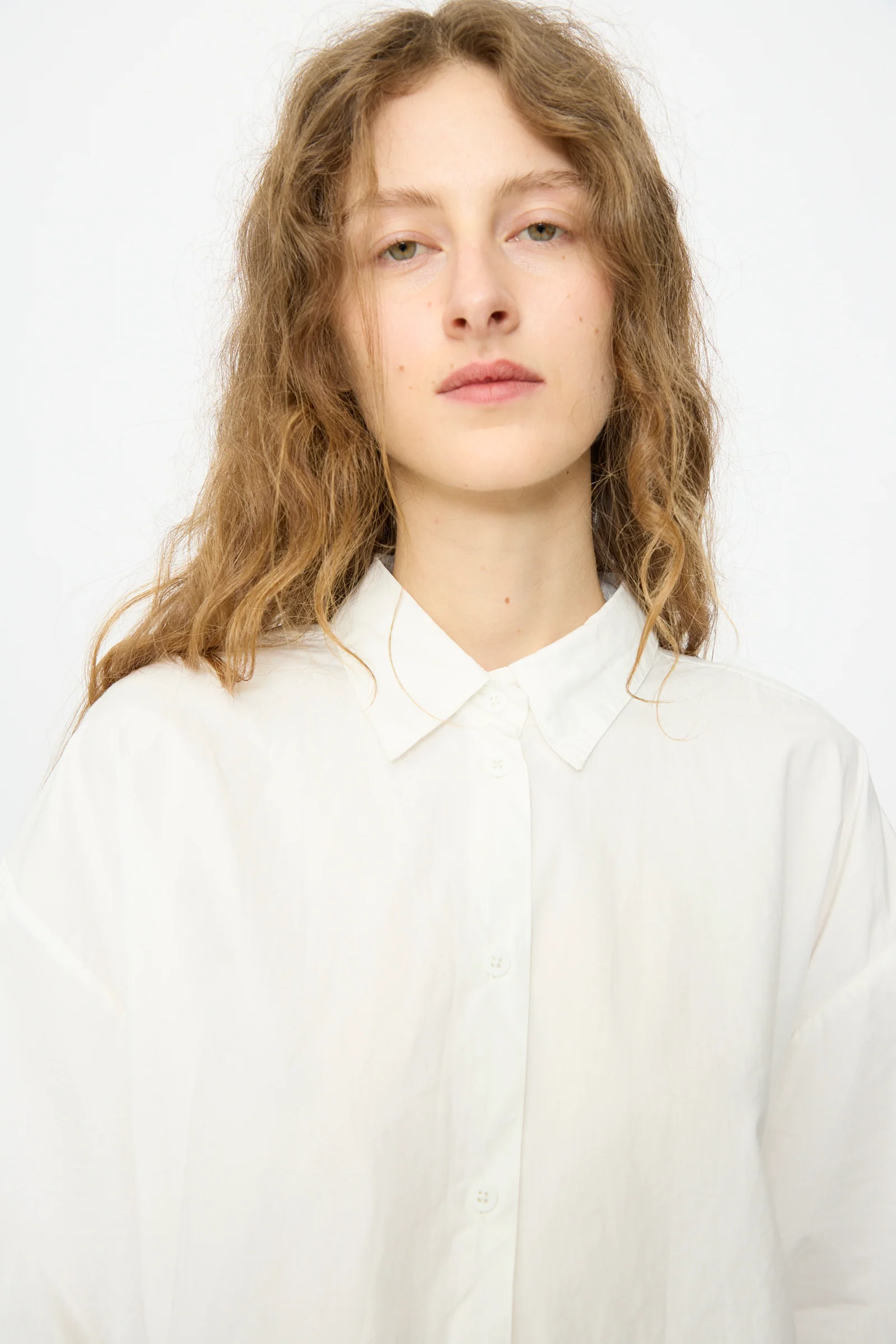 Alberta Shirt in Salt White - Image 3