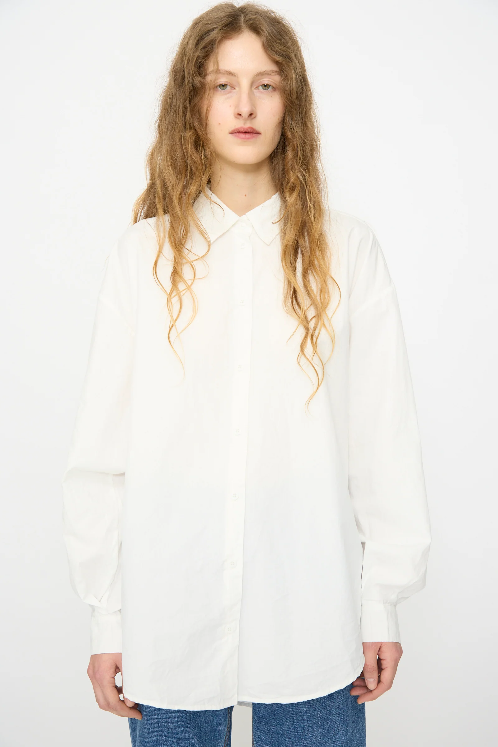 Alberta Shirt in Salt White - Image 4