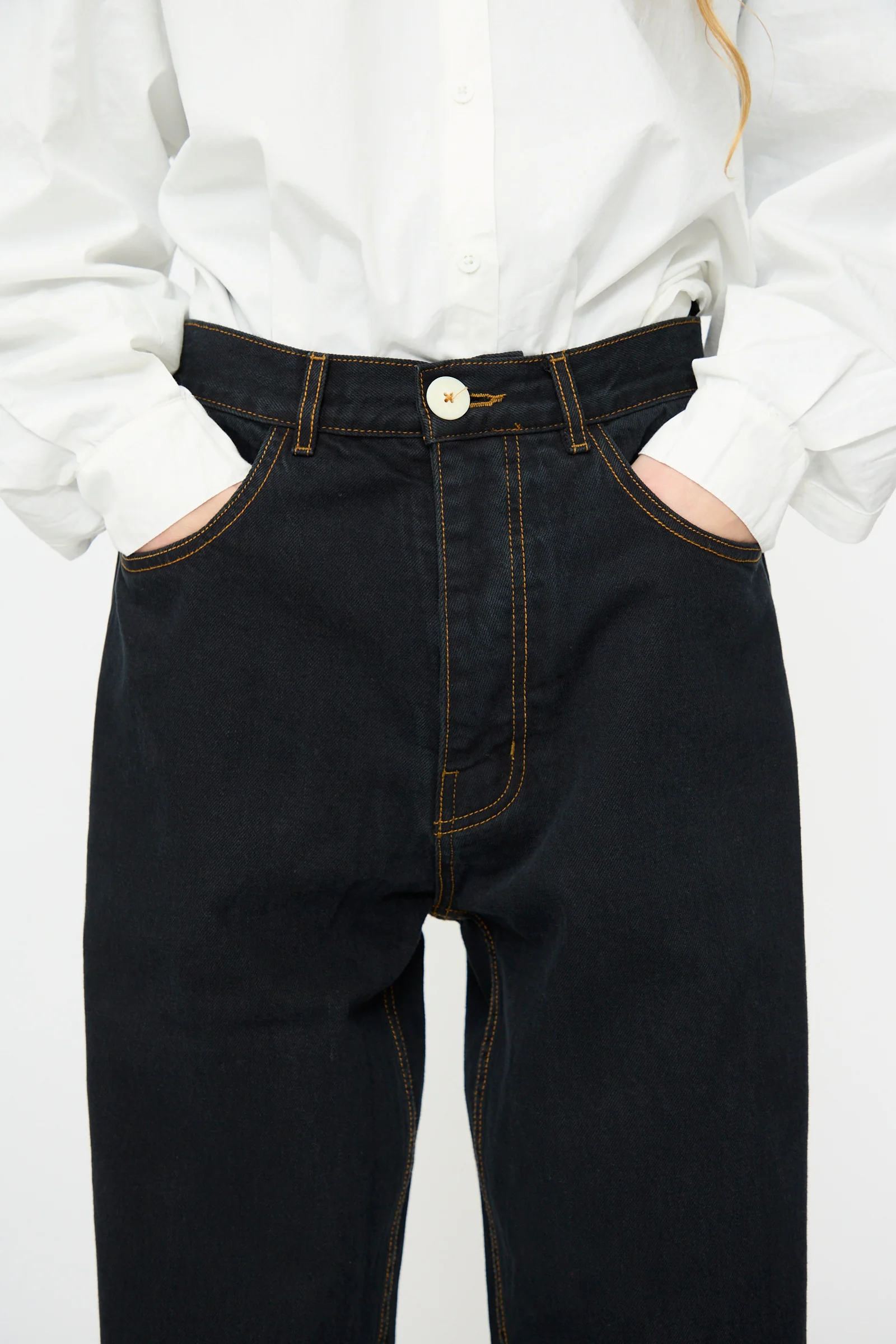 California Wide in Black Overdye - Image 3