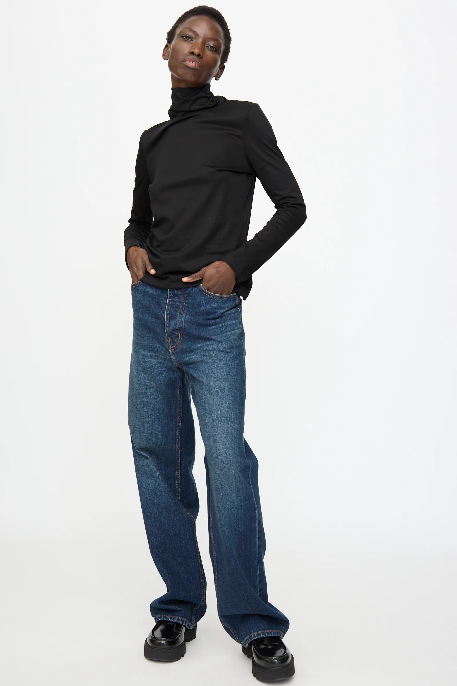 Japanese Denim Alta Jeans in Medium Roast - Image 4