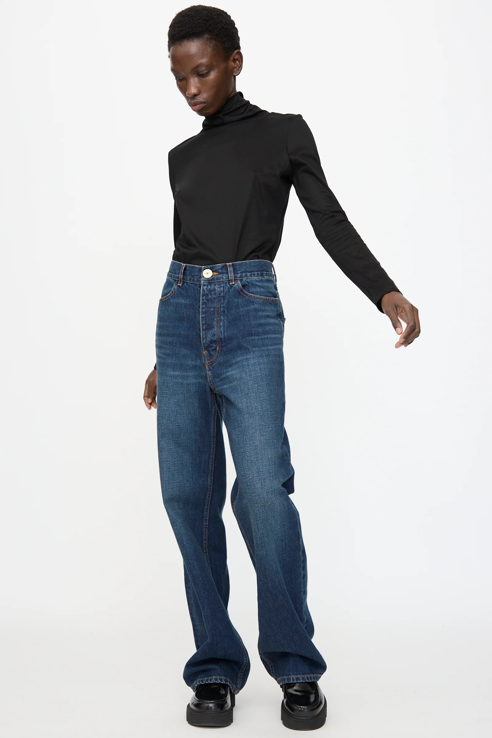 Japanese Denim Alta Jeans in Medium Roast - Image 5