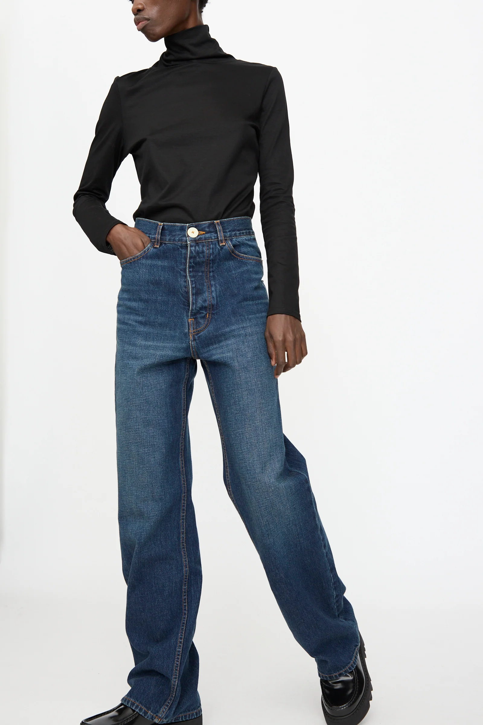 Japanese Denim Alta Jeans in Medium Roast - Image 9