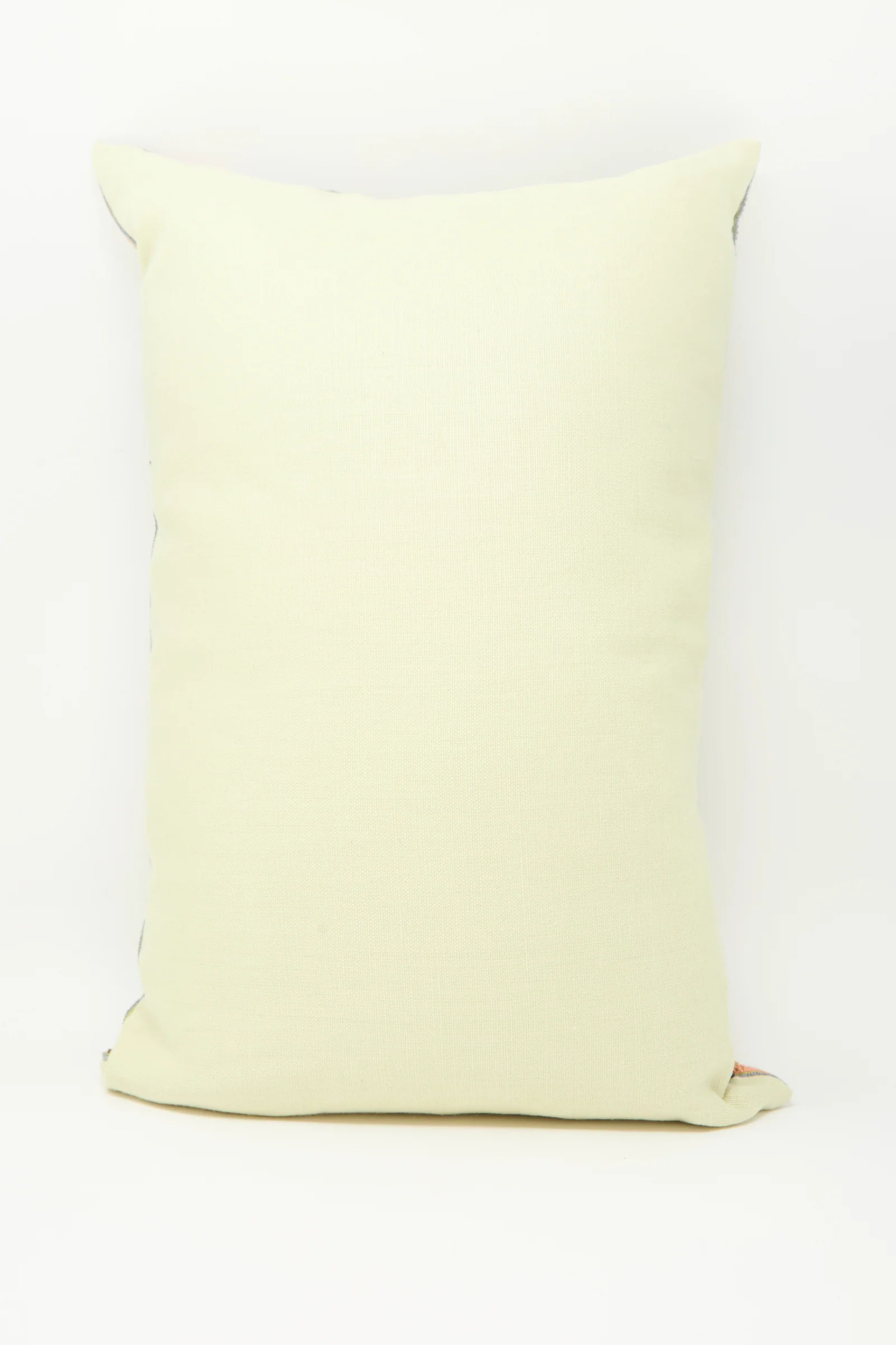 Imm Bushra Hand Embroidered Pillow in Olive - Image 5
