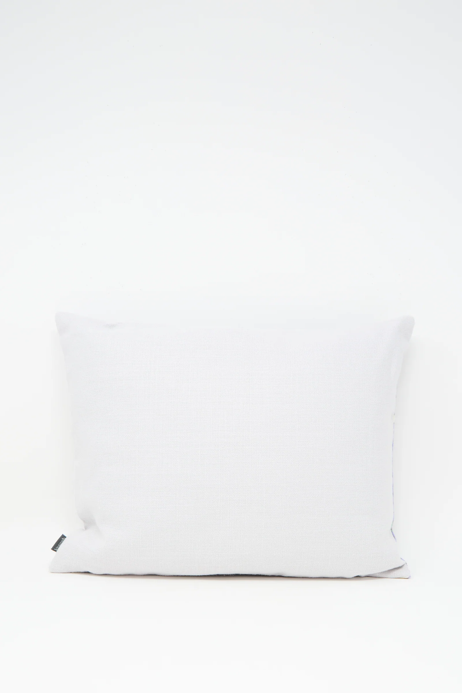 Wafa'a Hand Embroidered Pillow in Lilac - Image 4