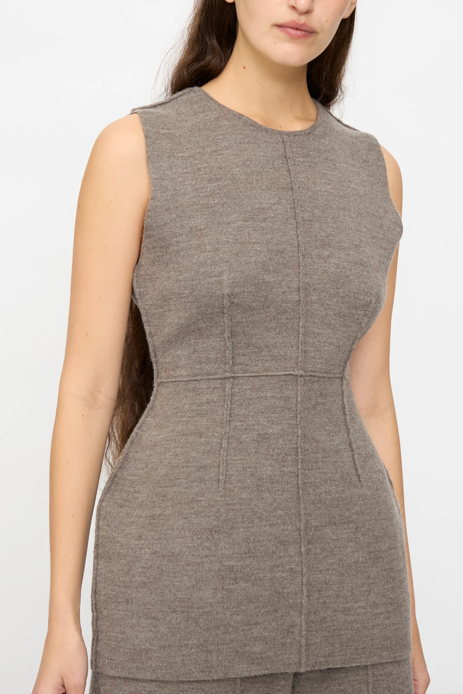 Double Knit Bodice in Cinder - Image 4