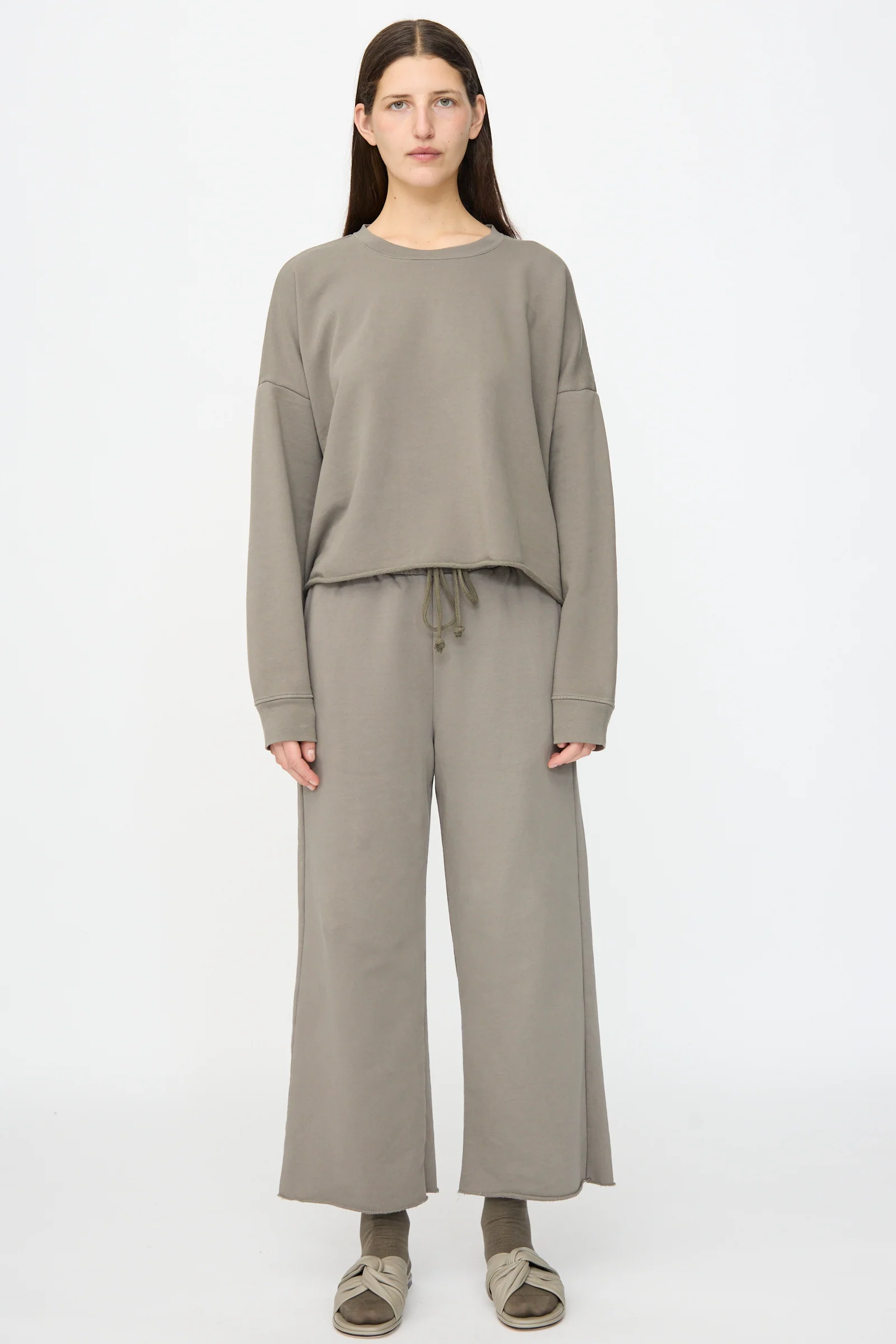 Fleece Pants in Fatigue - Image 4