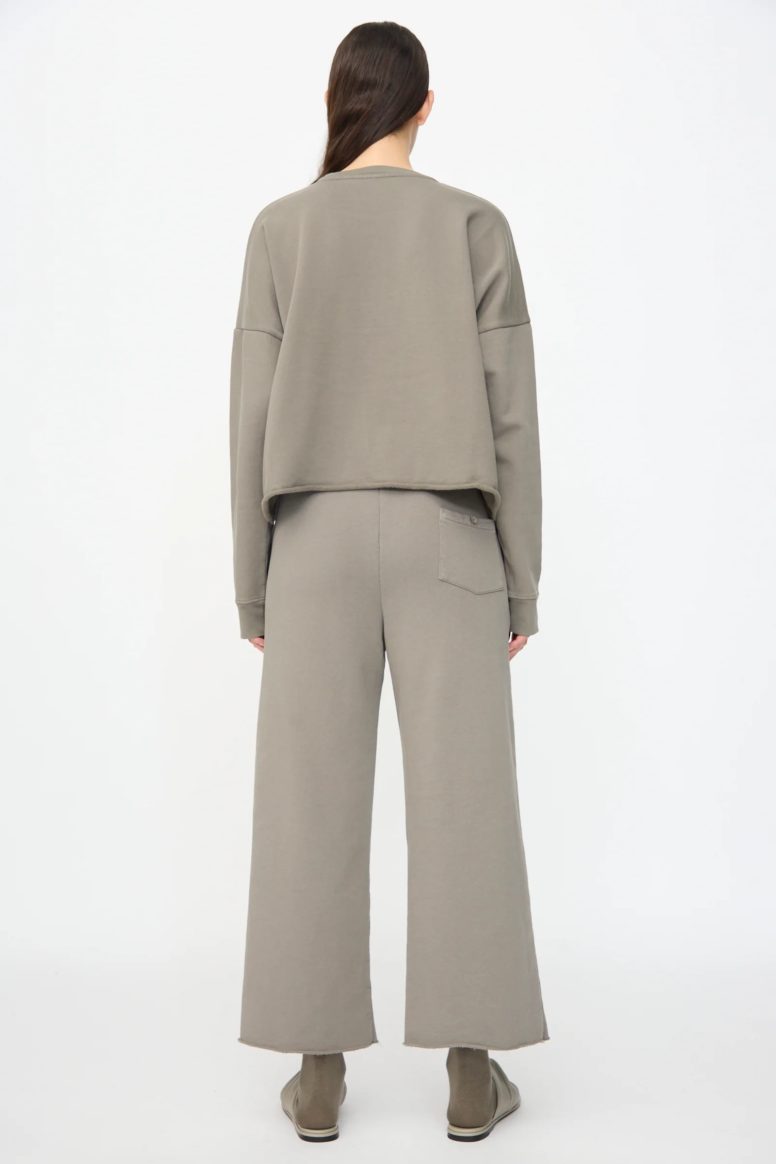 Fleece Pants in Fatigue - Image 5