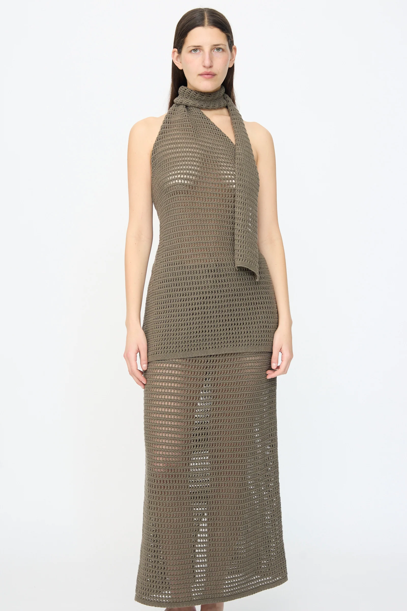 Net Wrap Halter in Rock - Image 2