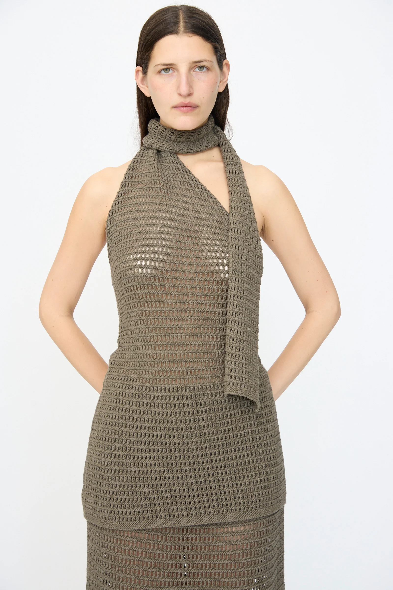Net Wrap Halter in Rock - Image 4