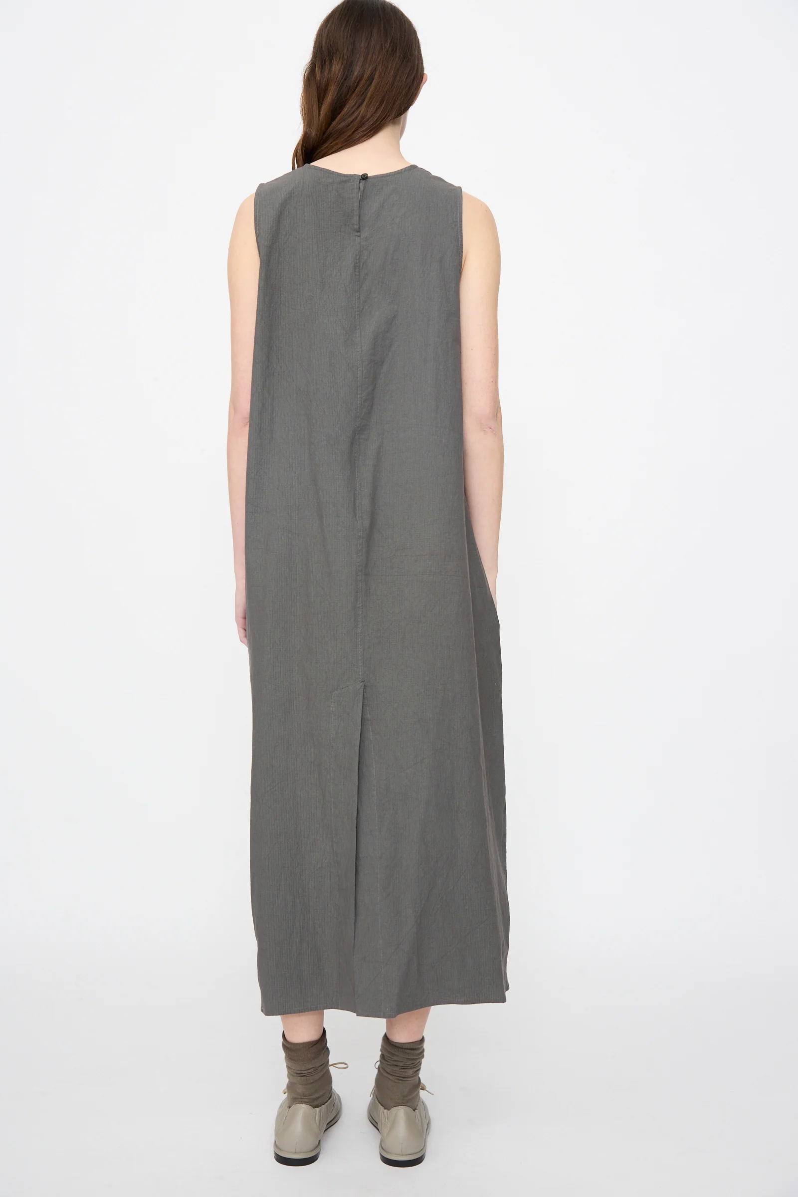 Ripstop Dress in Coal - Image 6