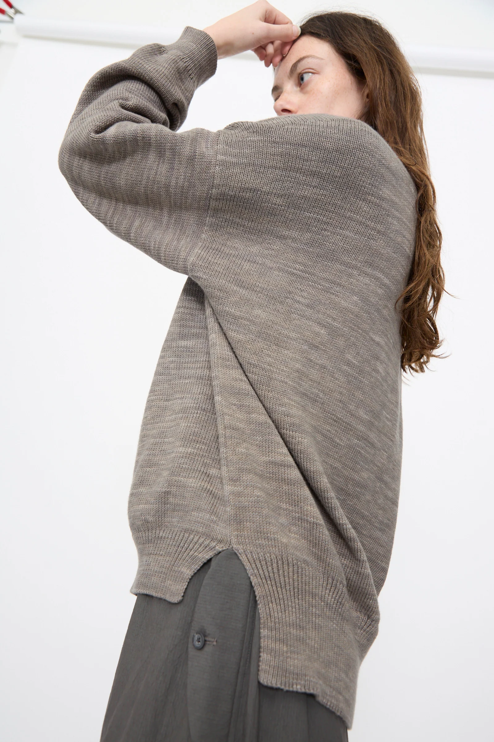 Watercolor Crewneck in Rock - Image 5