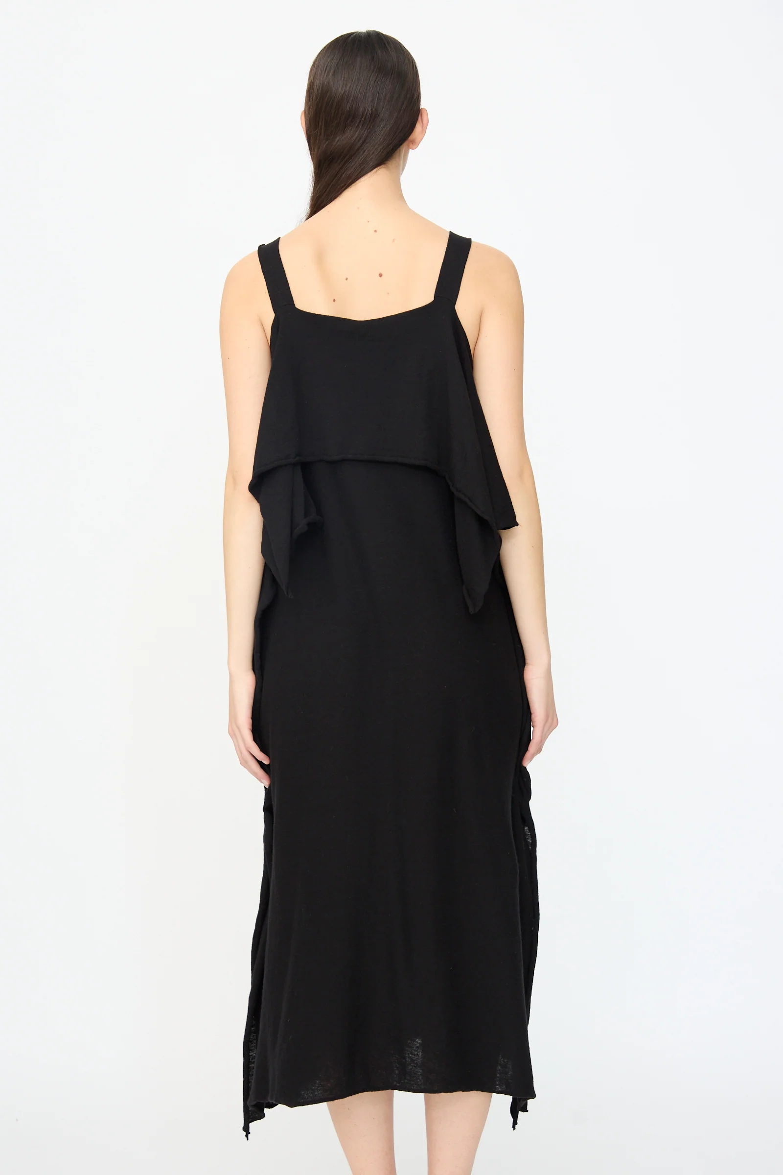 Wave Dress in Black - Image 6