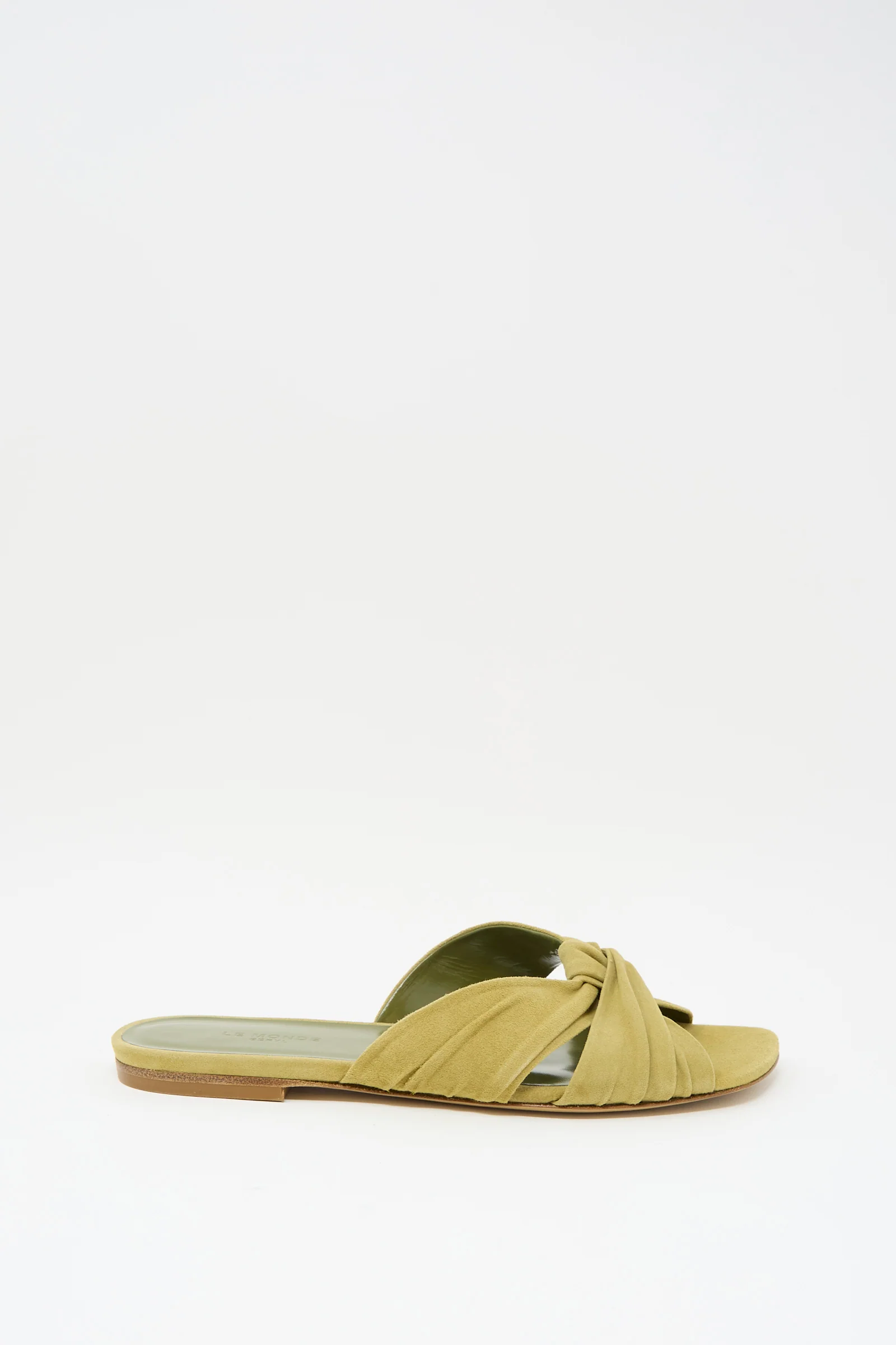 Antonia Flat in Grey Green - Image 2