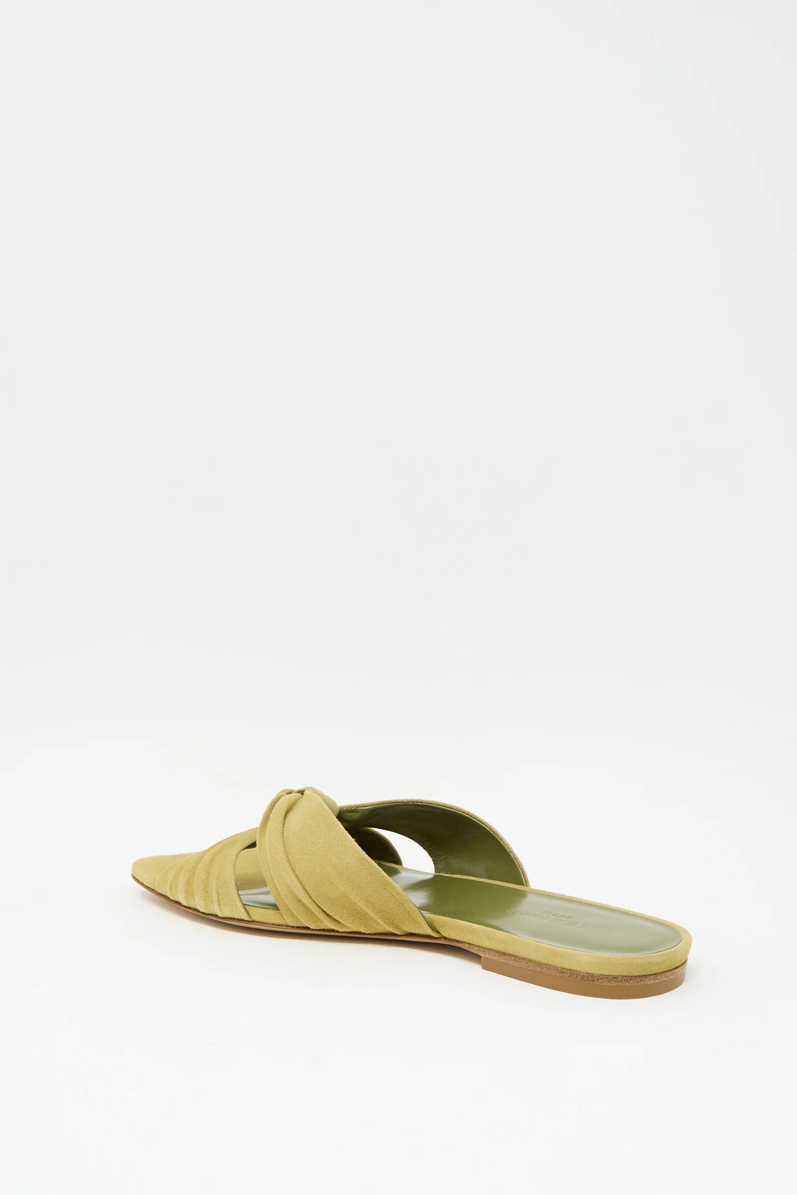 Antonia Flat in Grey Green - Image 3