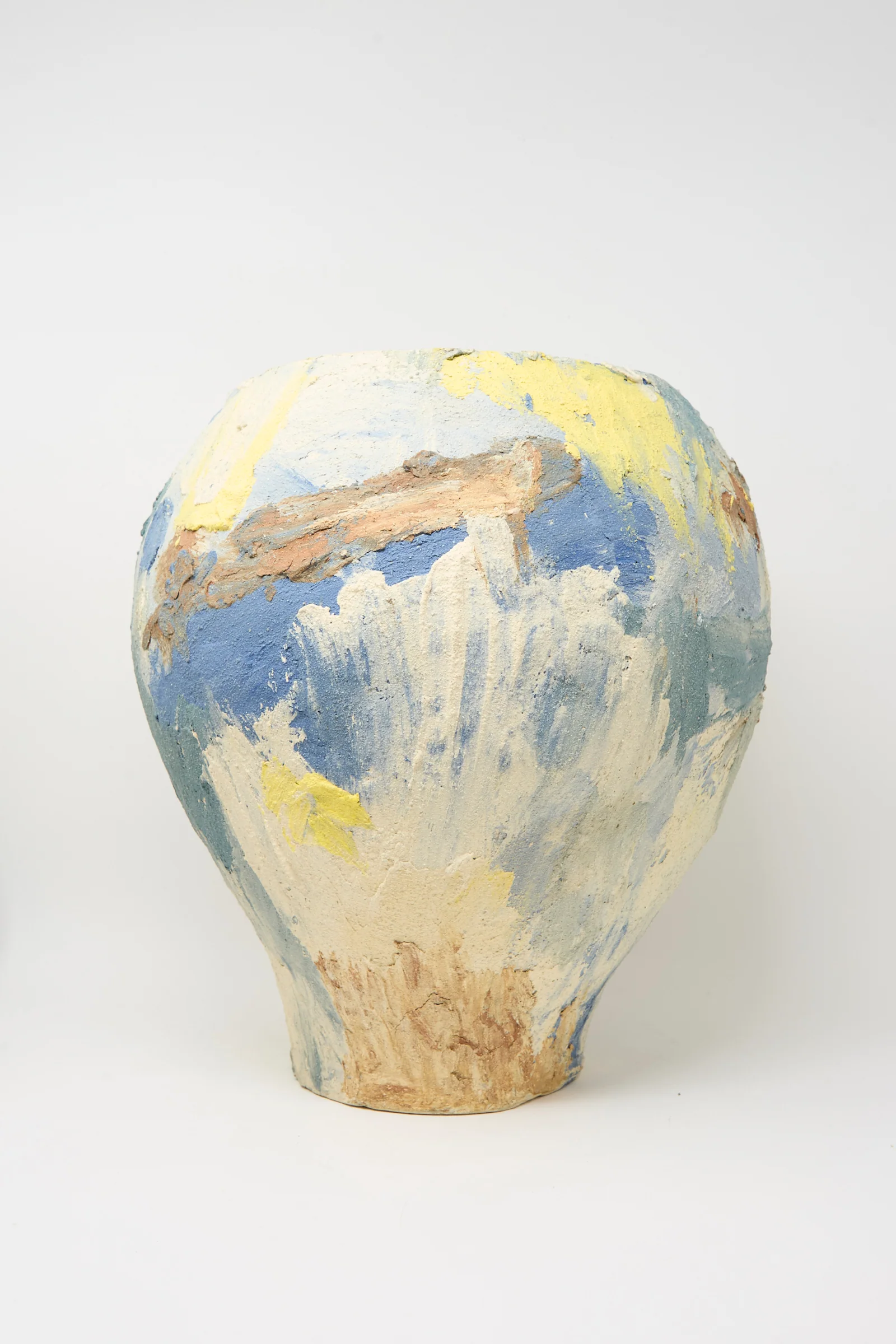 Hand Built Cloudy Day Vessel - Image 4