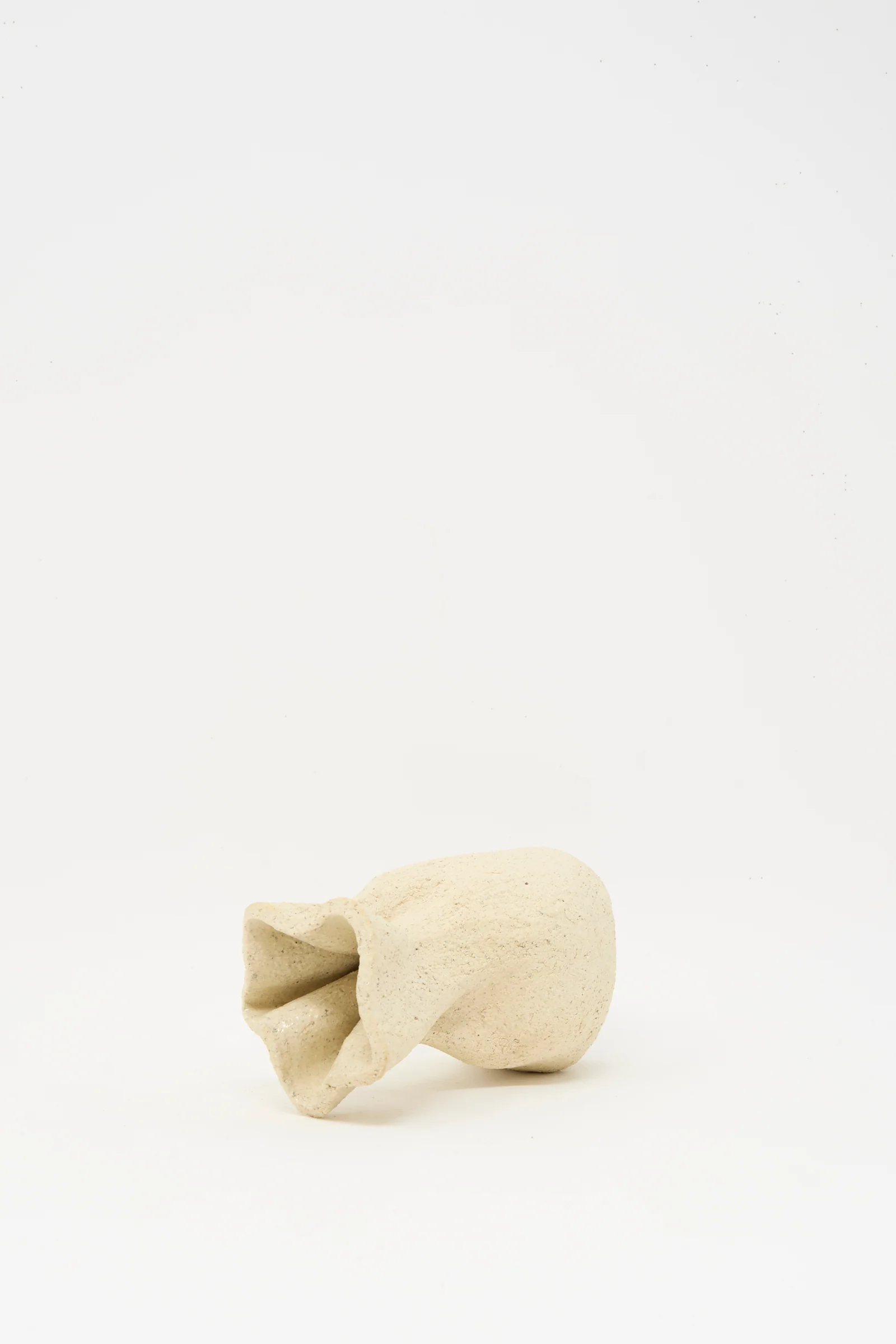 Textured Clay Folded Vessel II - Image 3
