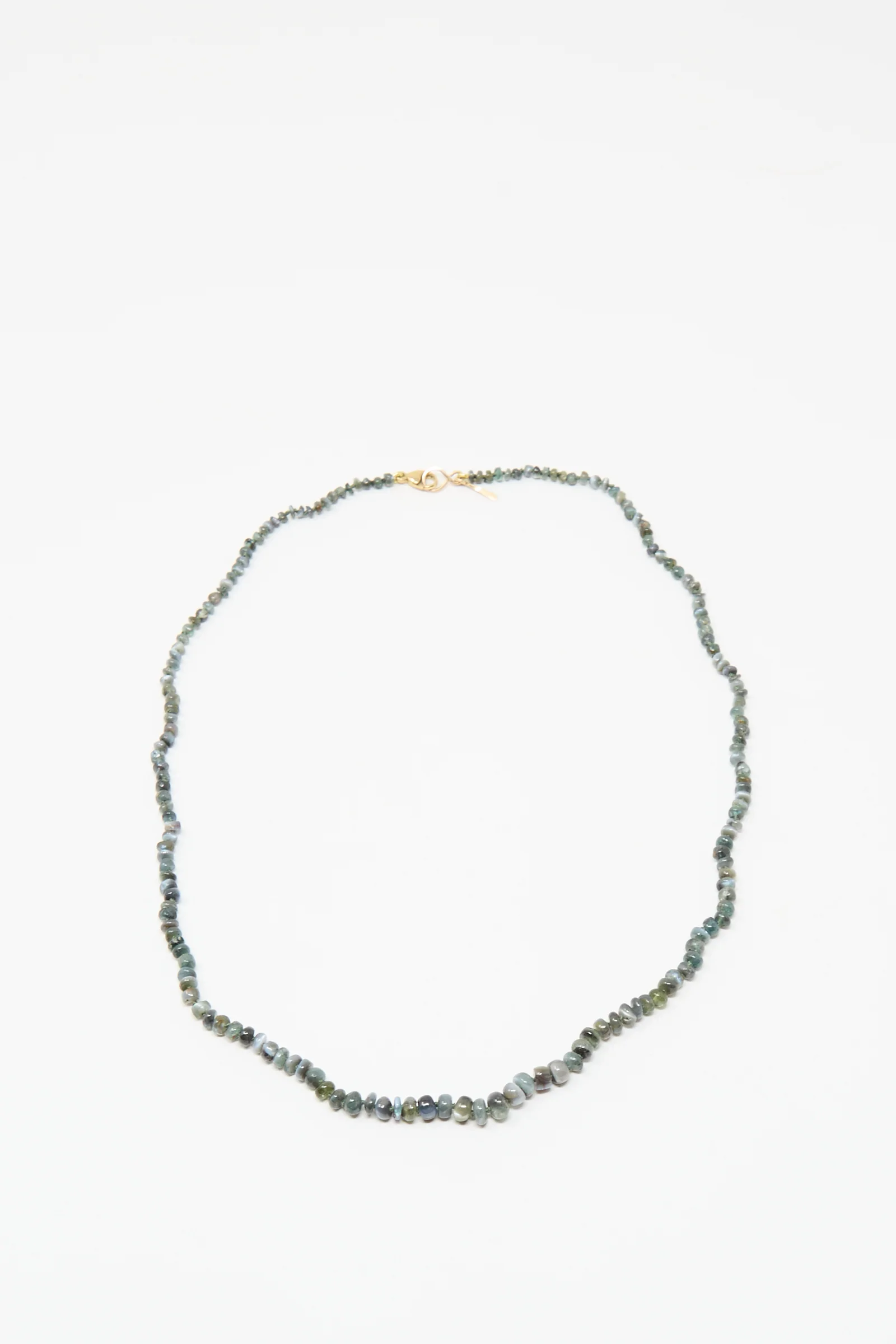 14K Stone Layering Necklace in Cat's Eye