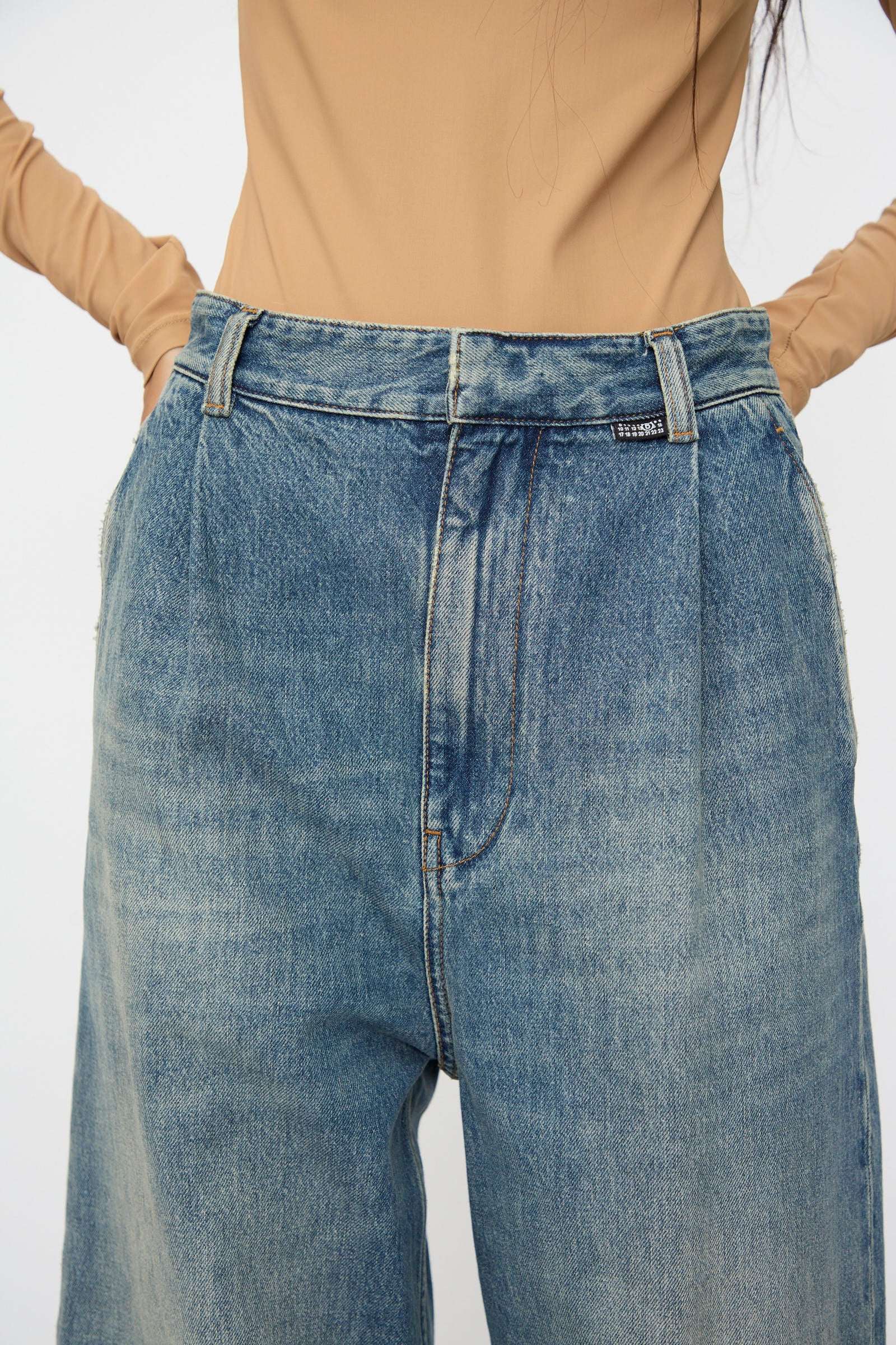5 Pocket Pants in Blue - Image 3