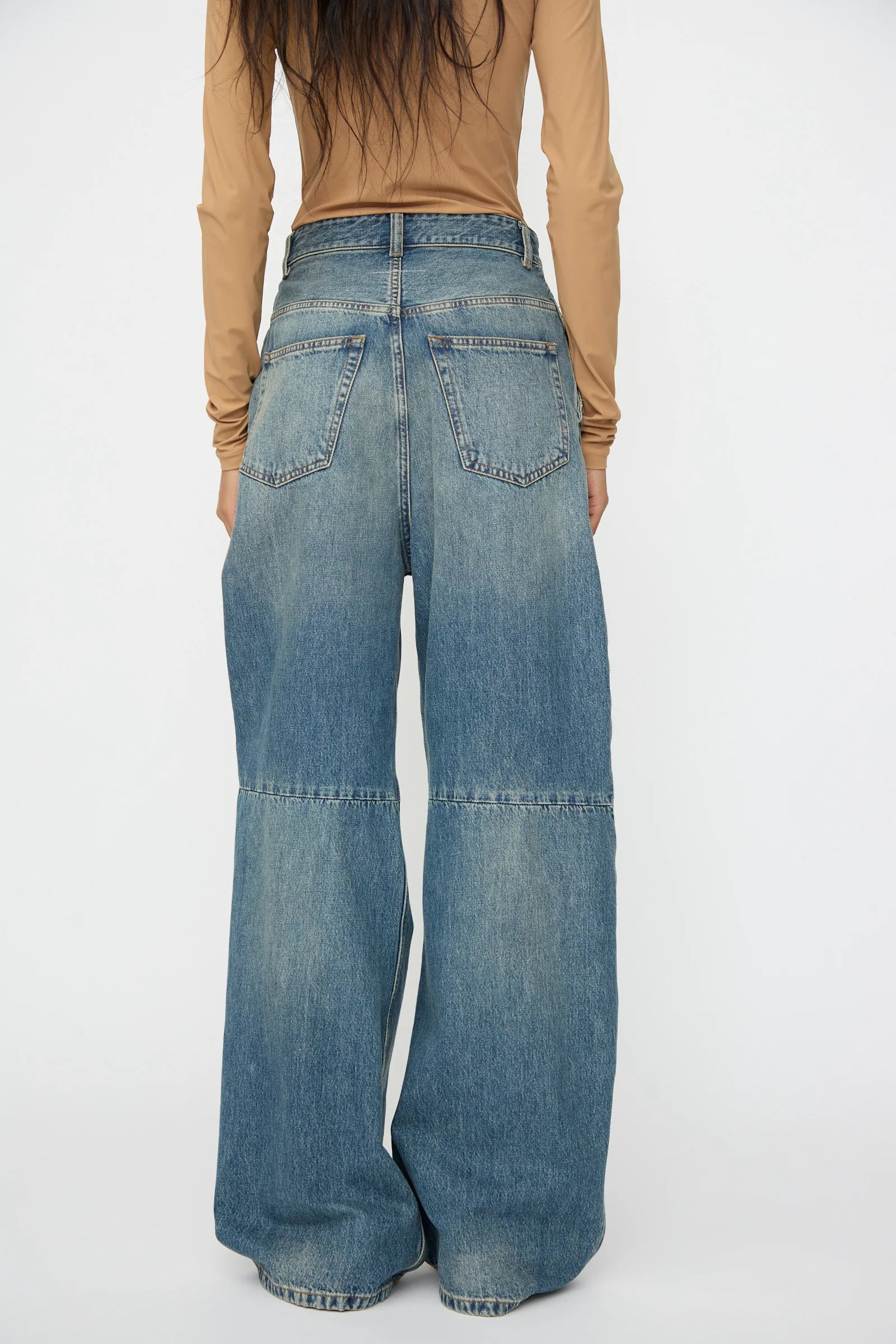 5 Pocket Pants in Blue - Image 8