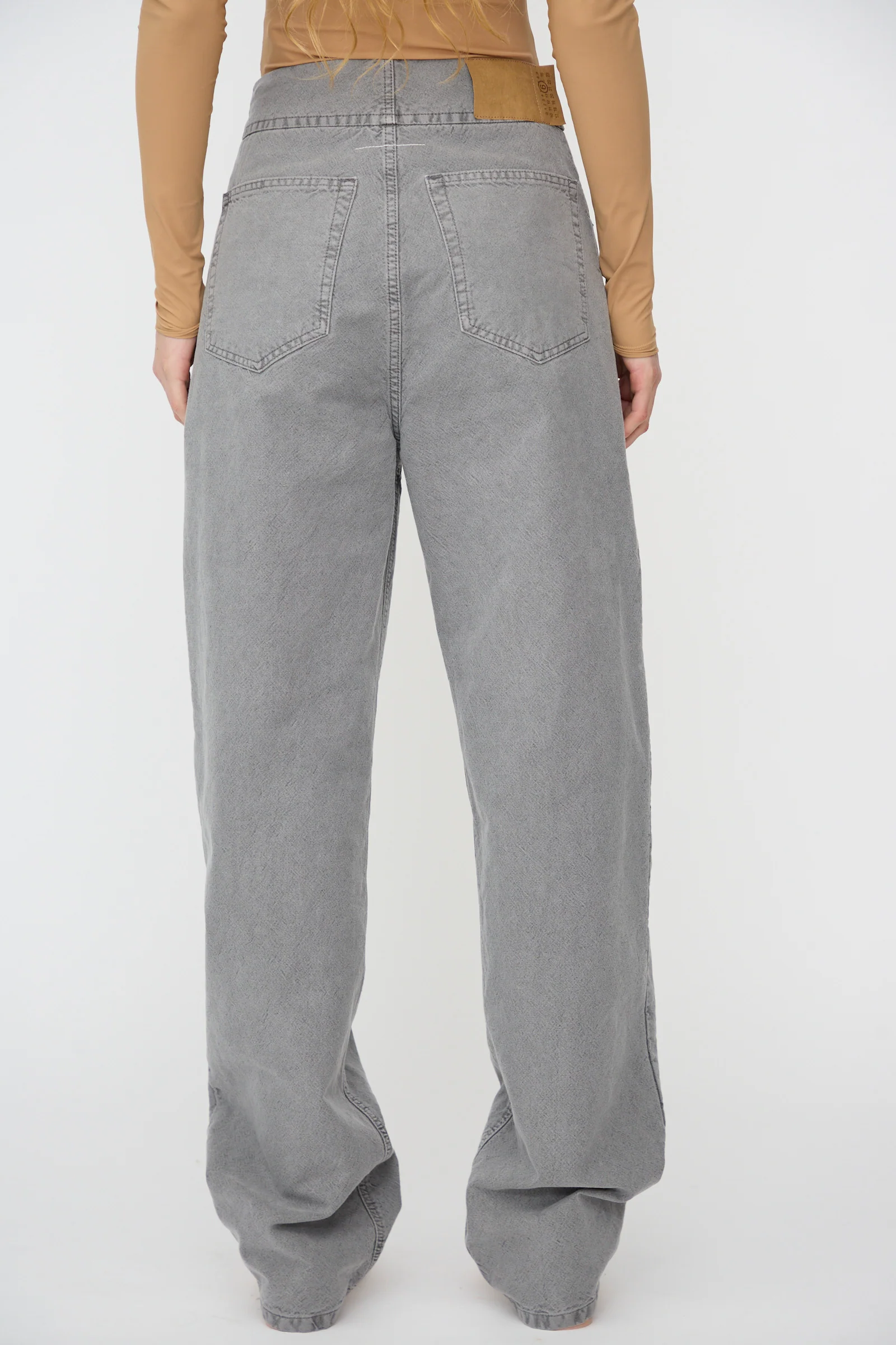 5 Pockets Pants in Grey - Image 6