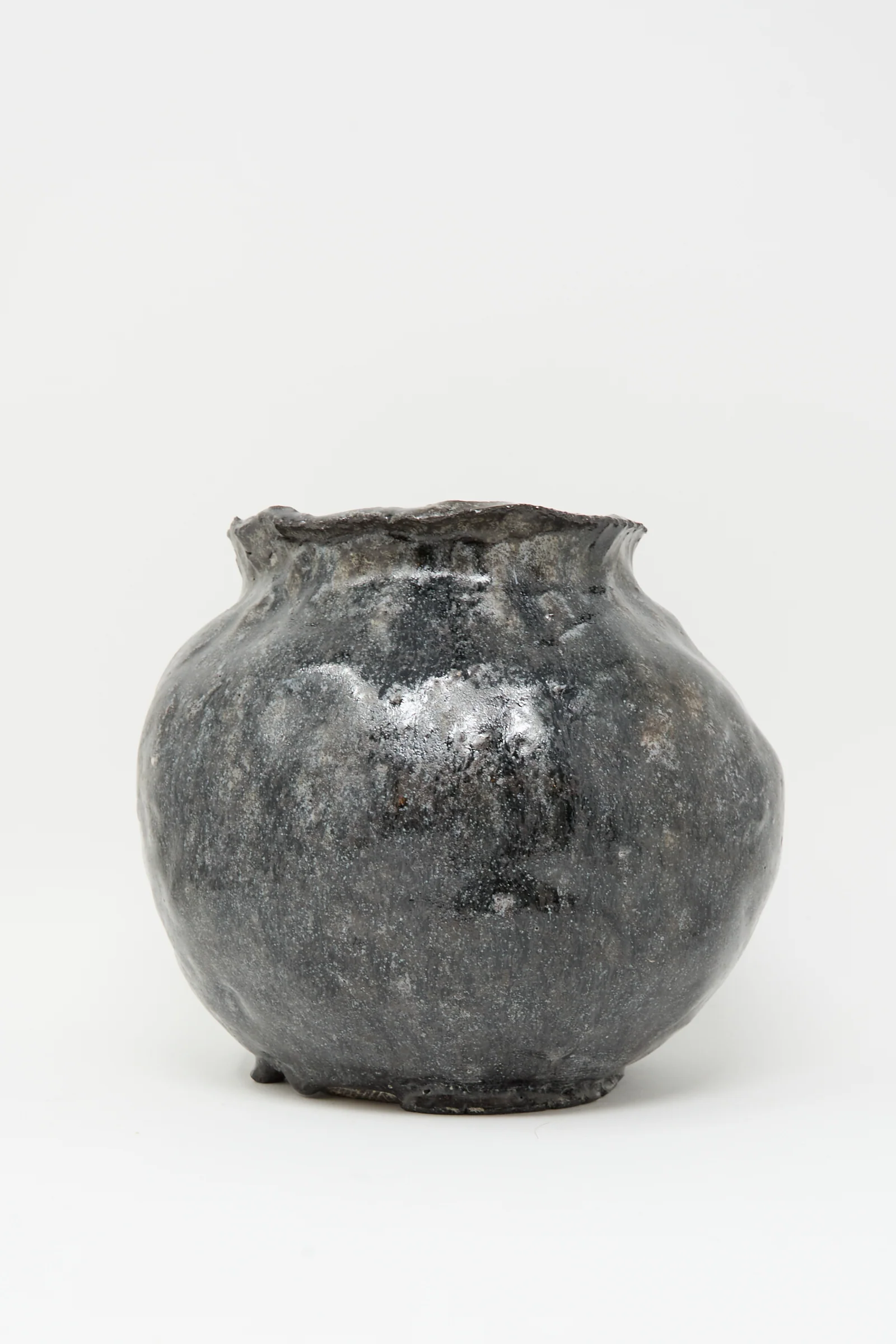 Coiled Vase in Black - Image 3