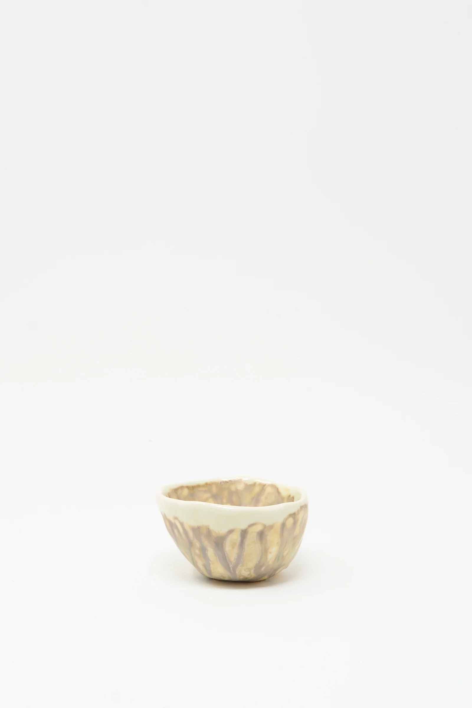 Soda-Fired Pinched Bowl II