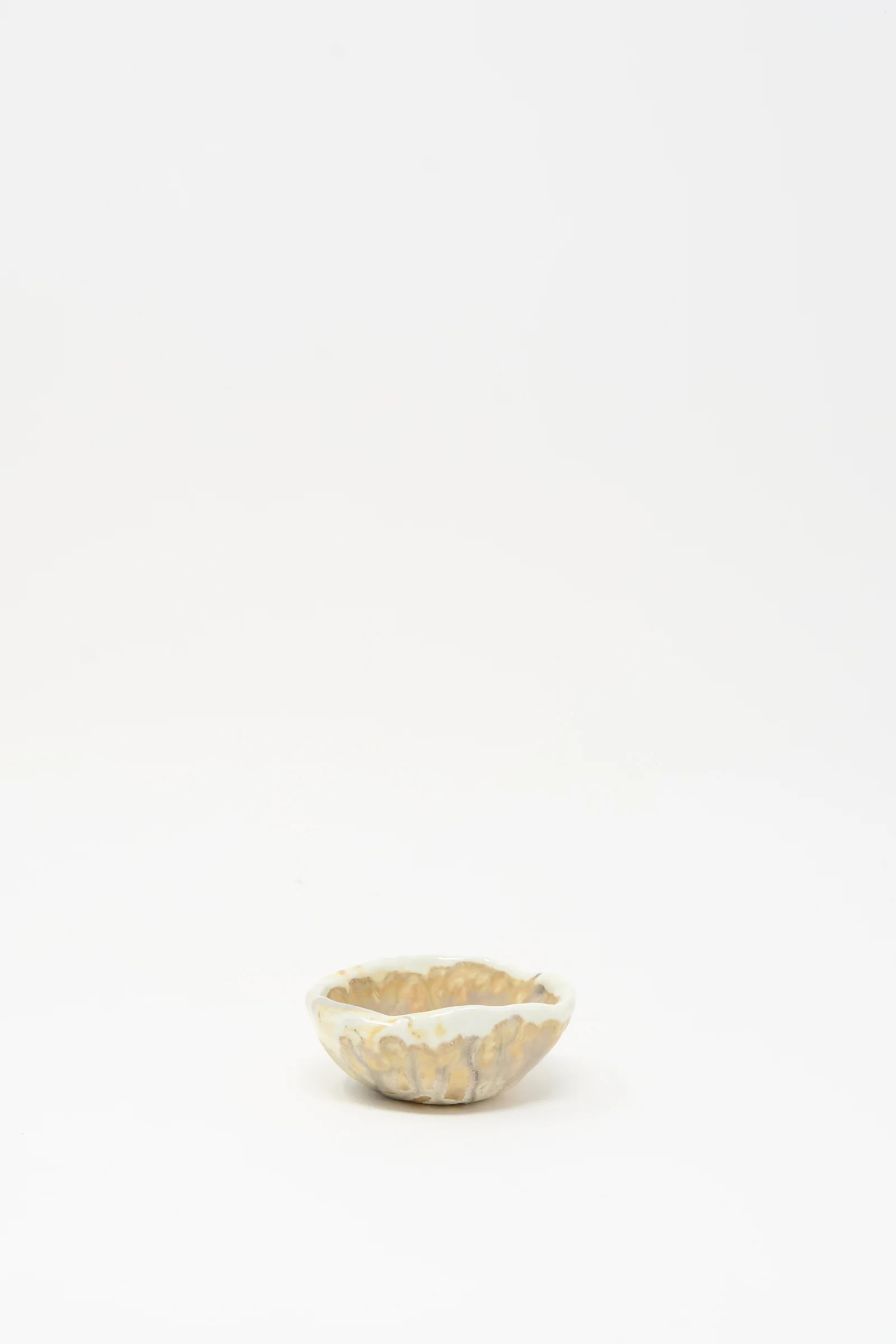 Soda-Fired Pinched Bowl III