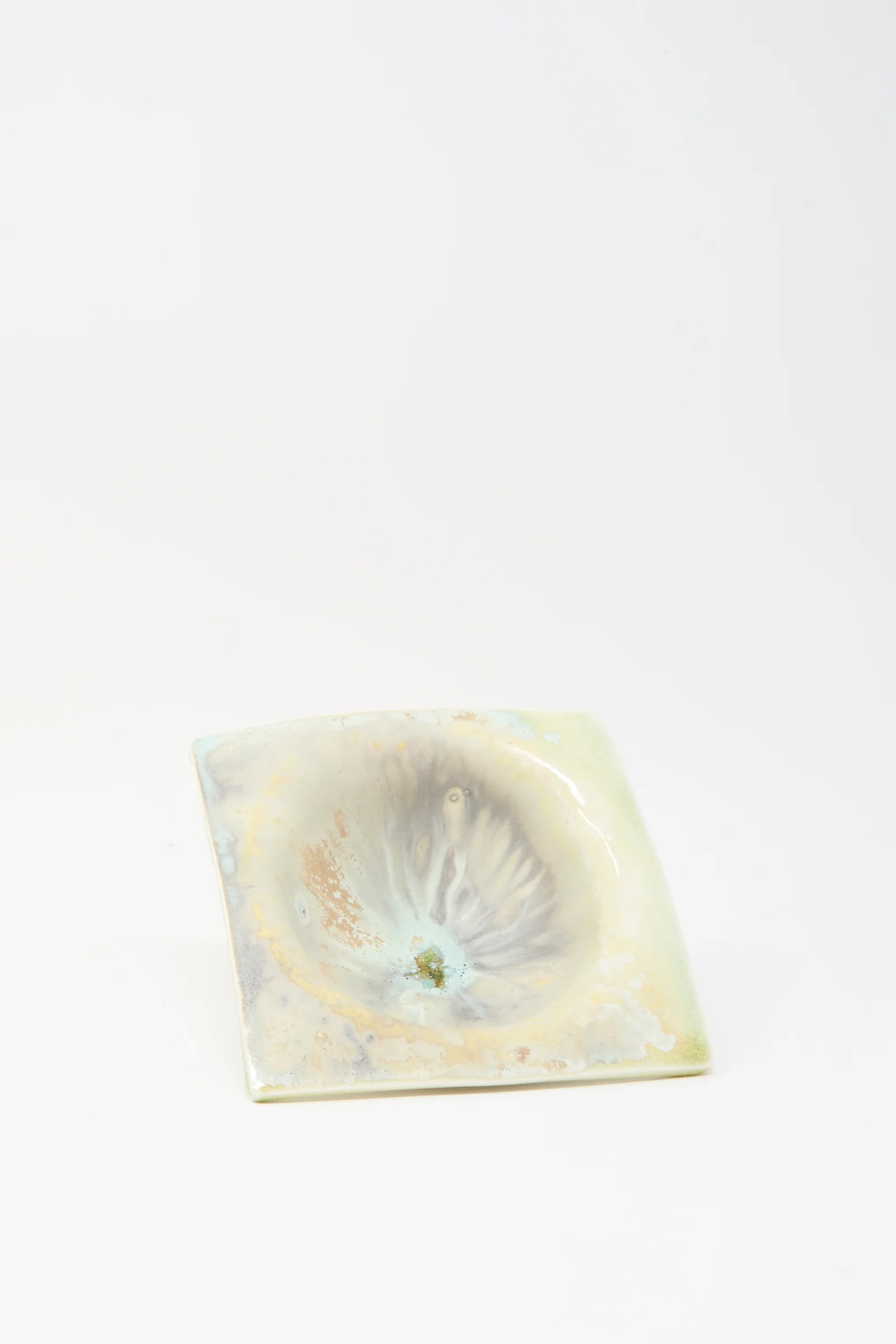 Soda-Fired Porcelain Square Bambi Bowl - Image 2