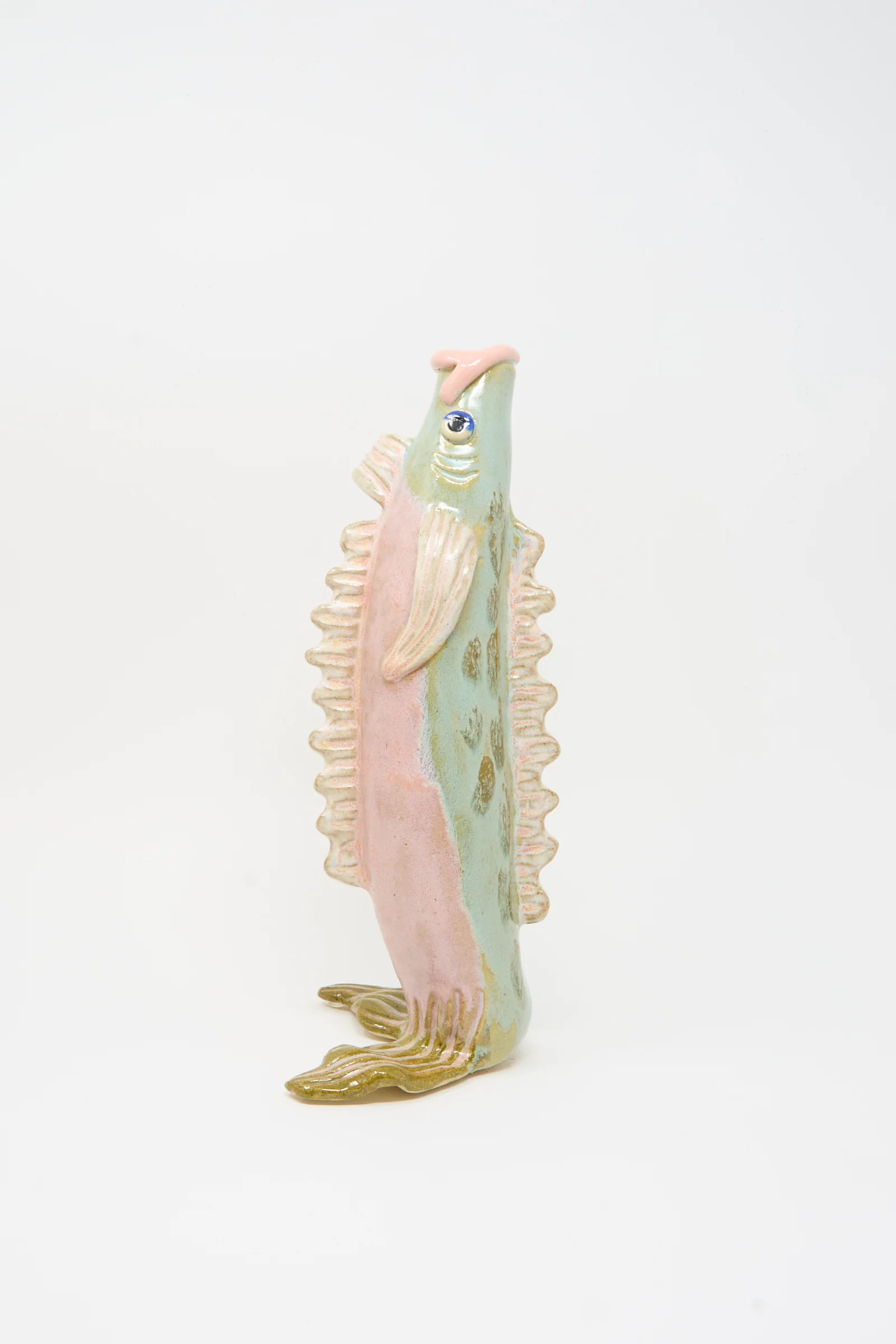 Fish Vase in Green - Image 4
