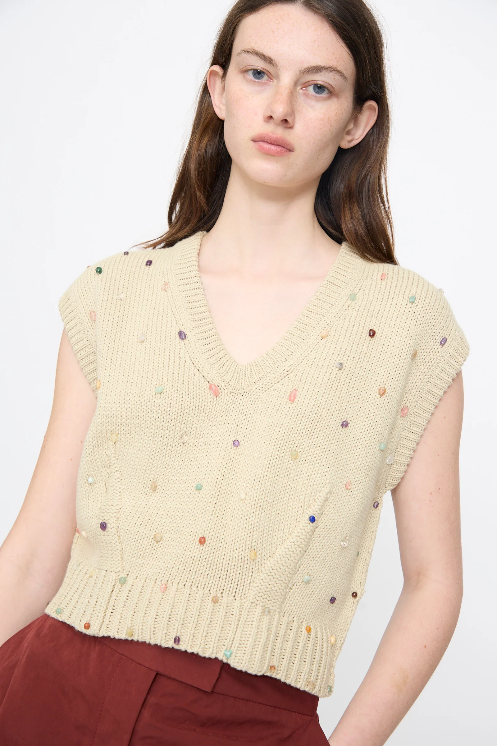 Acrea Top in Dove - Image 4