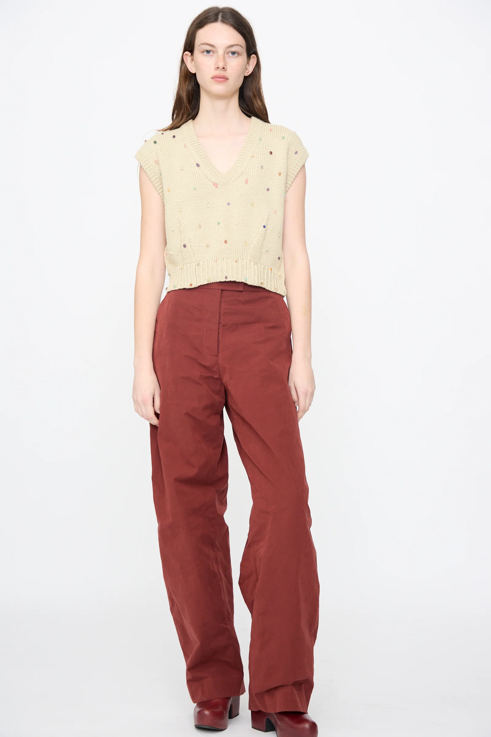 Acrea Top in Dove - Image 5