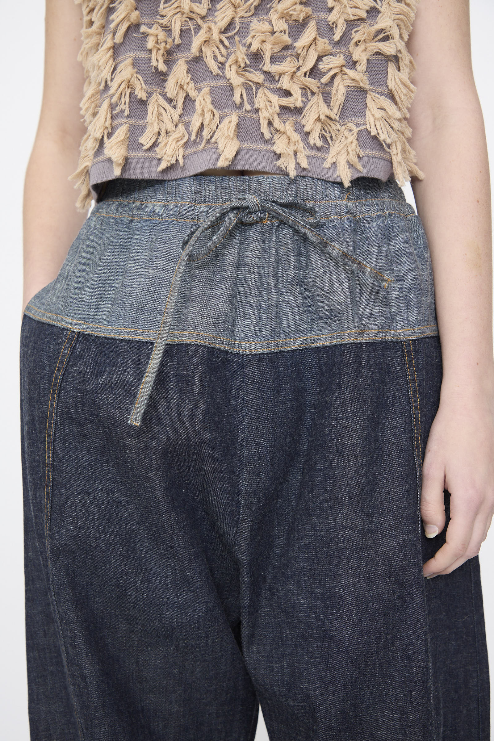 Ennu Pant in Indigo - Image 3