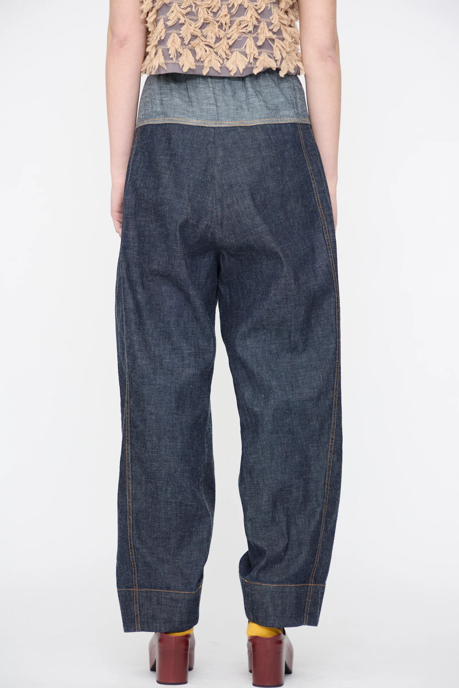 Ennu Pant in Indigo - Image 8