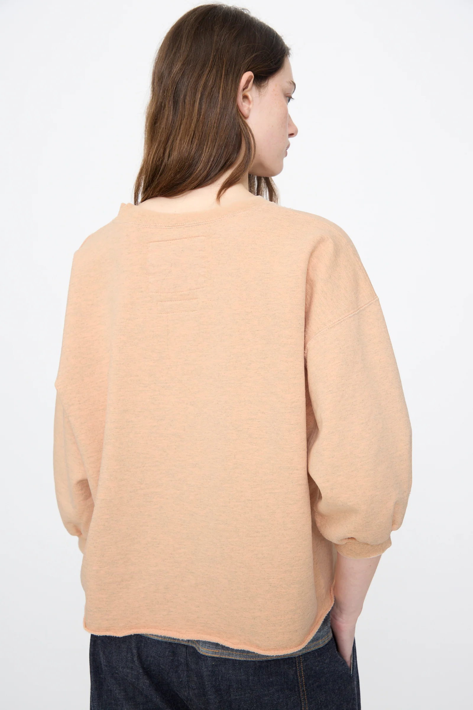 Fond Sweatshirt in Peach - Image 5