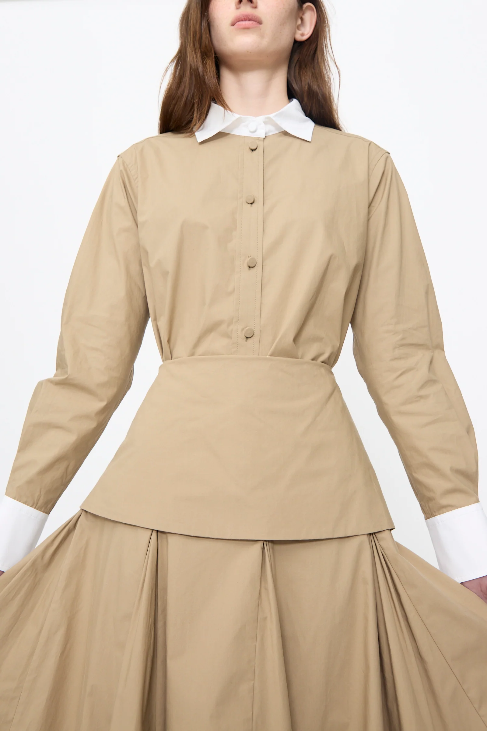 Heni Skirt in Khaki - Image 4