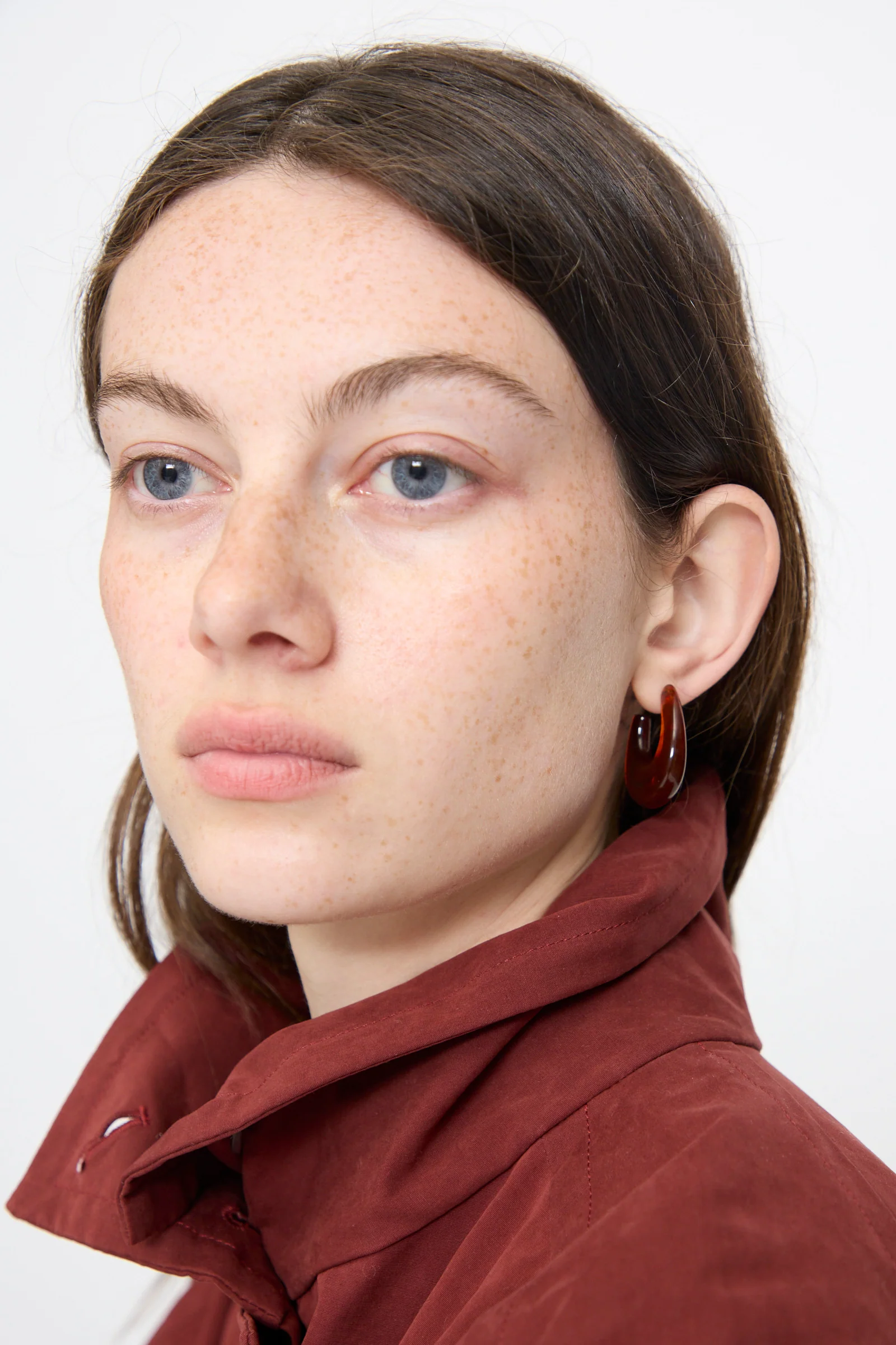 Isle Earring in Dark Tortoise - Image 4