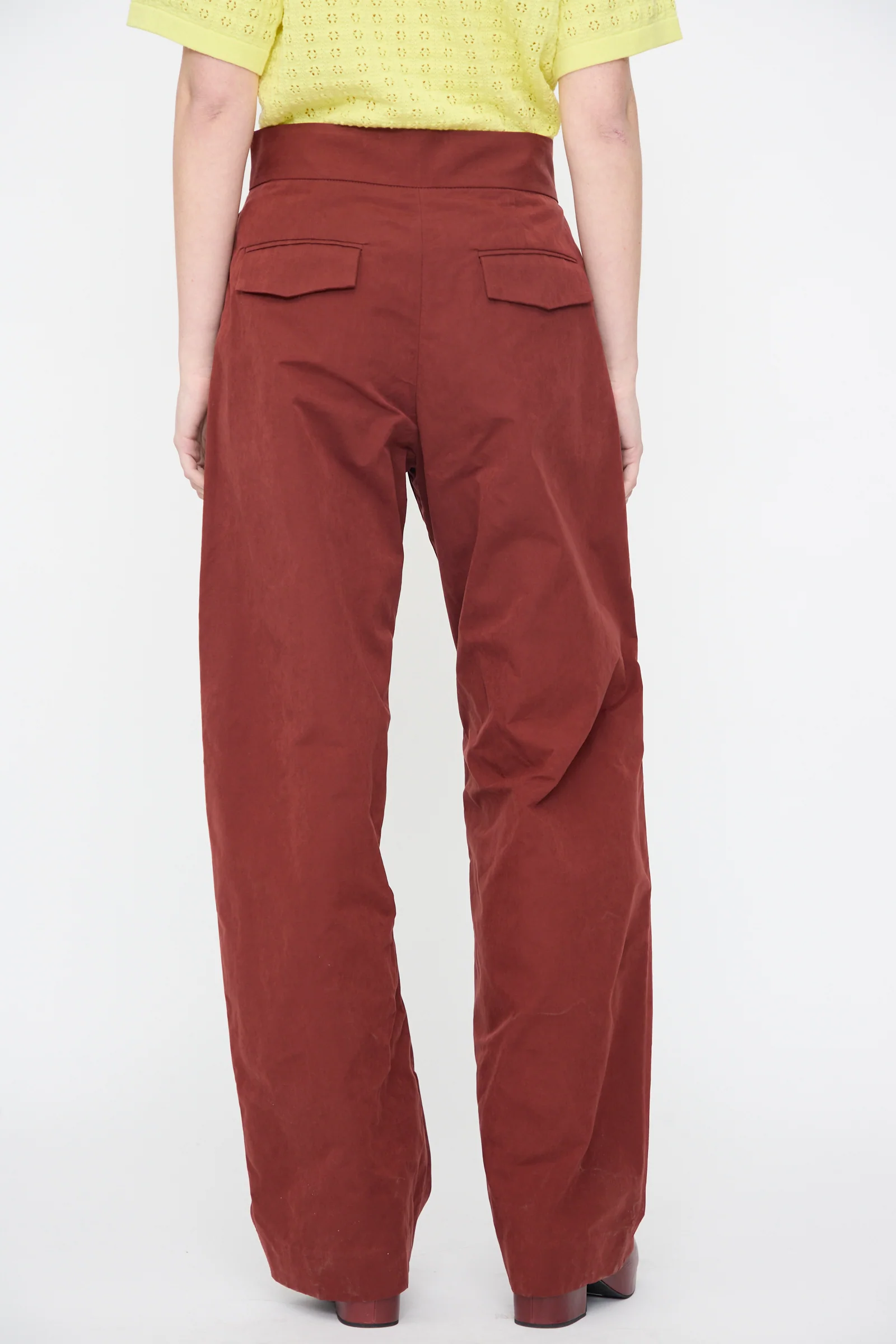 Lyson Pant in Garnet - Image 6
