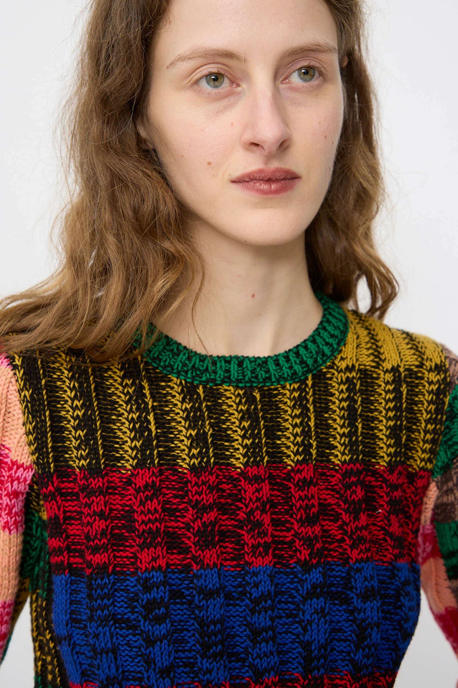 Muna Pullover in Stripe Multi - Image 3